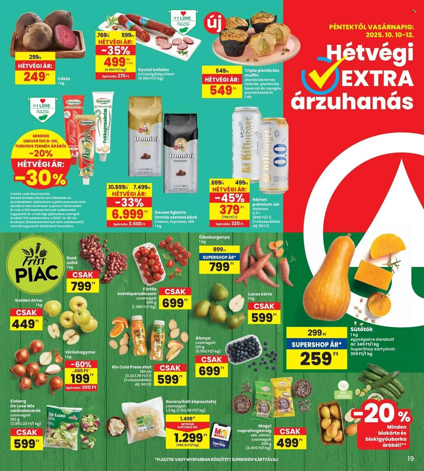 Katalógus Interspar akciós újság október 9.-tól október 15.-ig 2025. - Oldal 19