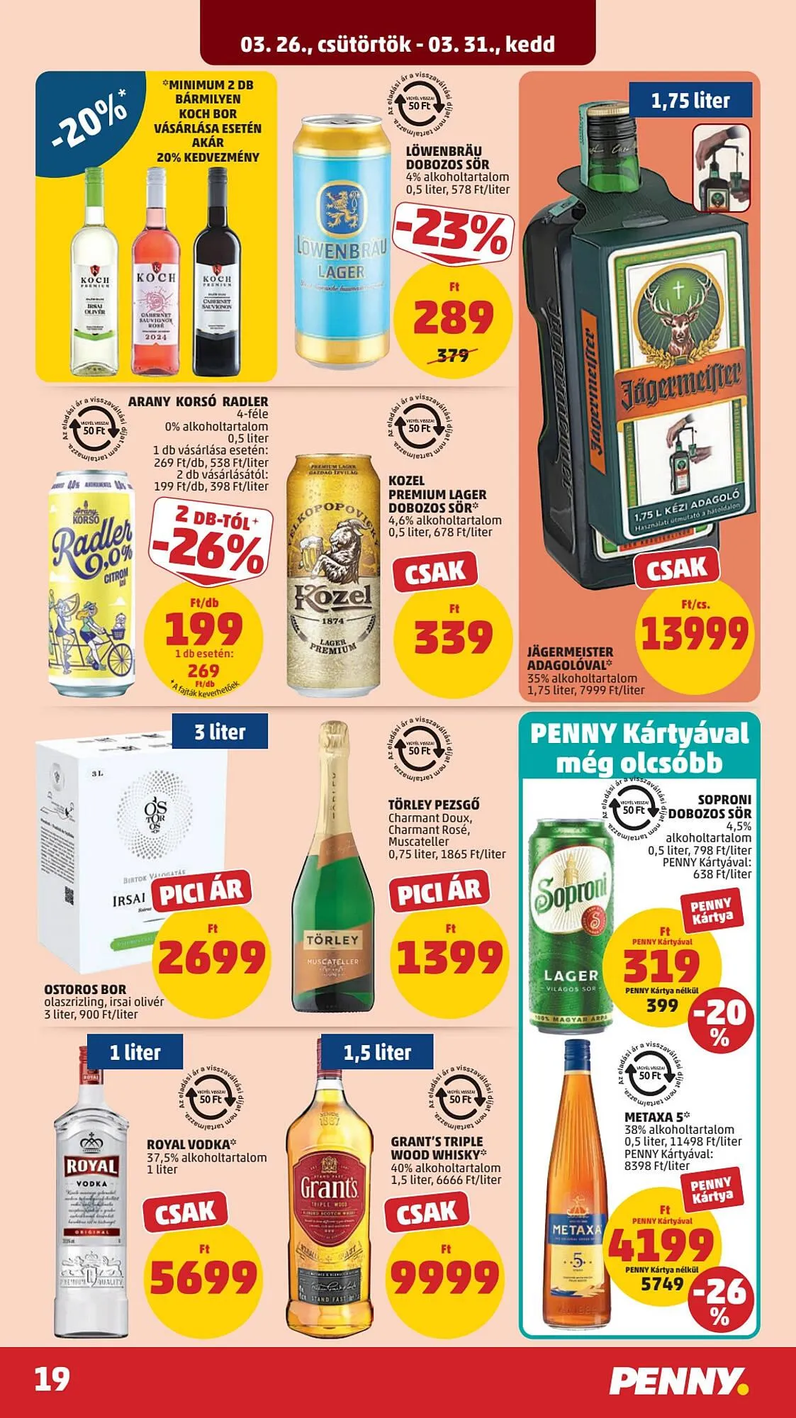 Katalógus PENNY akciós újság március 26.-tól március 31.-ig 2026. - Oldal 23