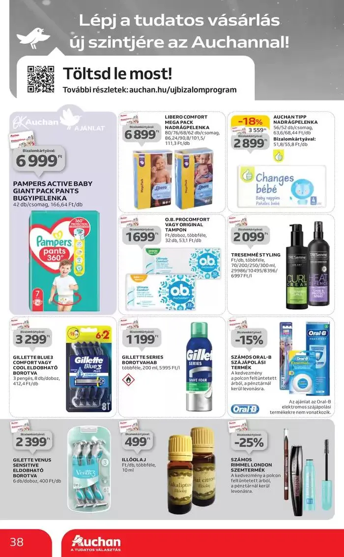 Katalógus Catalog Auchan október 28.-tól november 6.-ig 2024. - Oldal 38