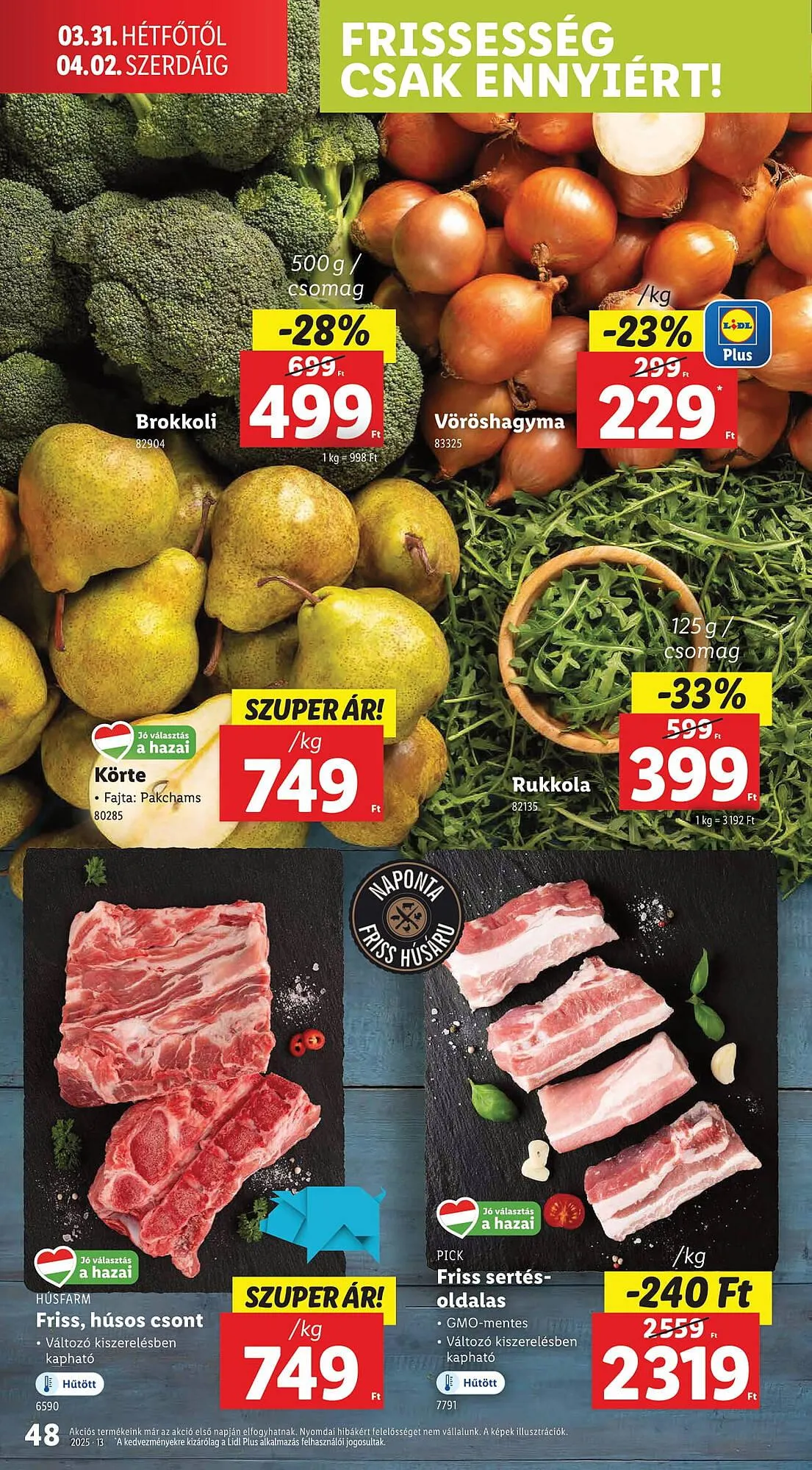 Katalógus Lidl akciós újság március 27.-tól április 2.-ig 2025. - Oldal 48