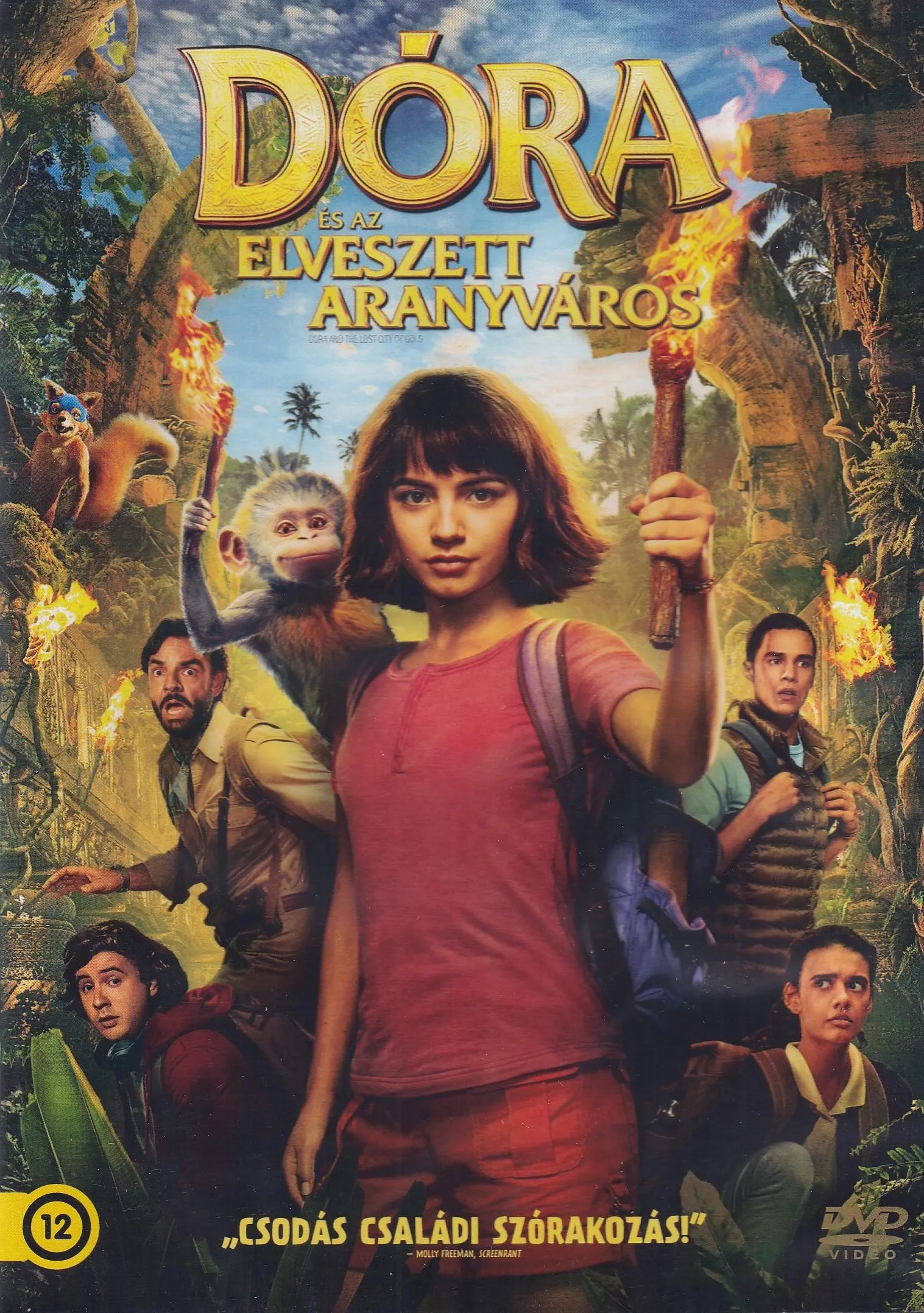 Dóra és az elveszett aranyváros - DVD