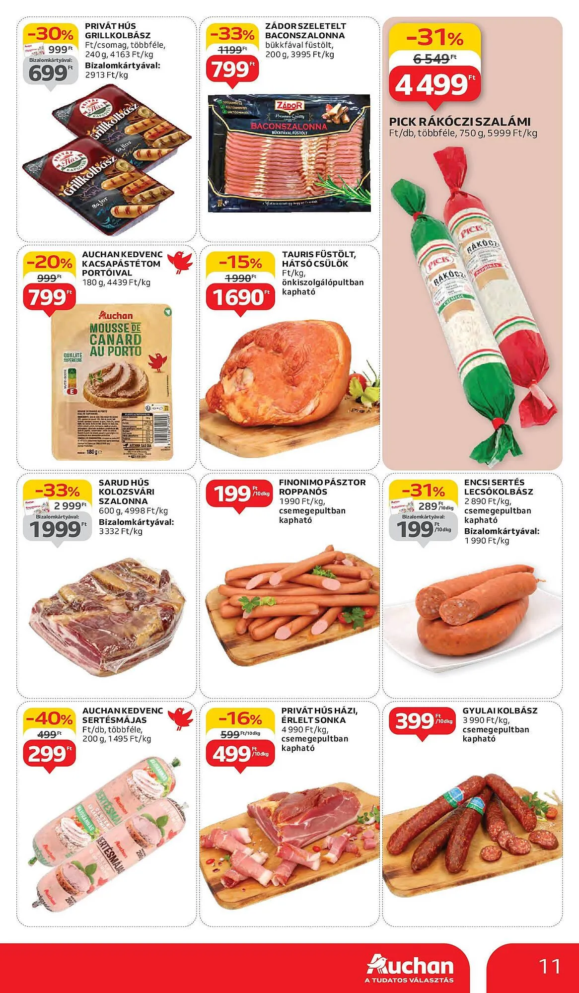 Katalógus Auchan akciós újság június 5.-tól június 11.-ig 2025. - Oldal 11