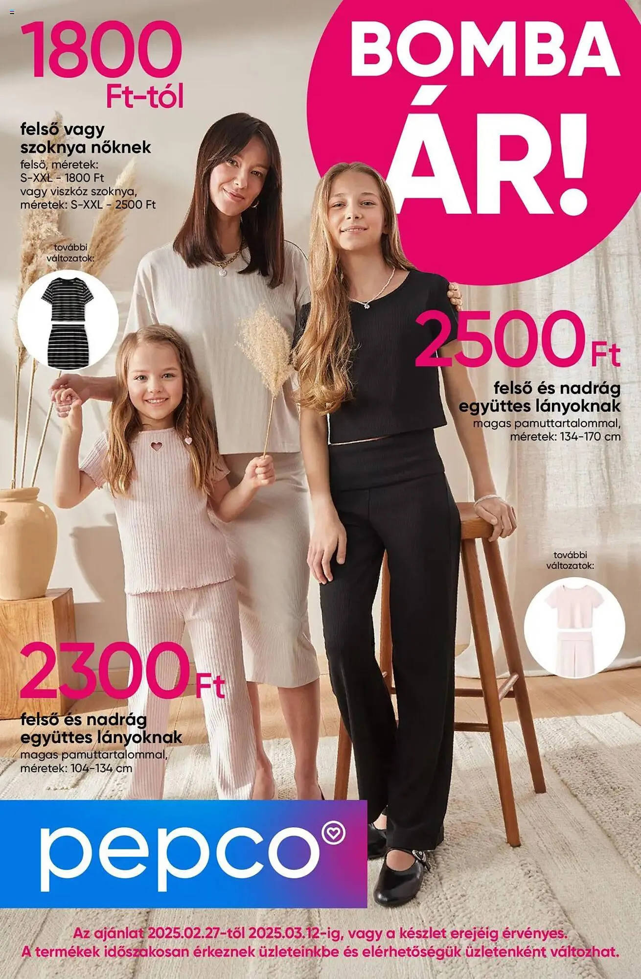 Pepco akciós újság - 1