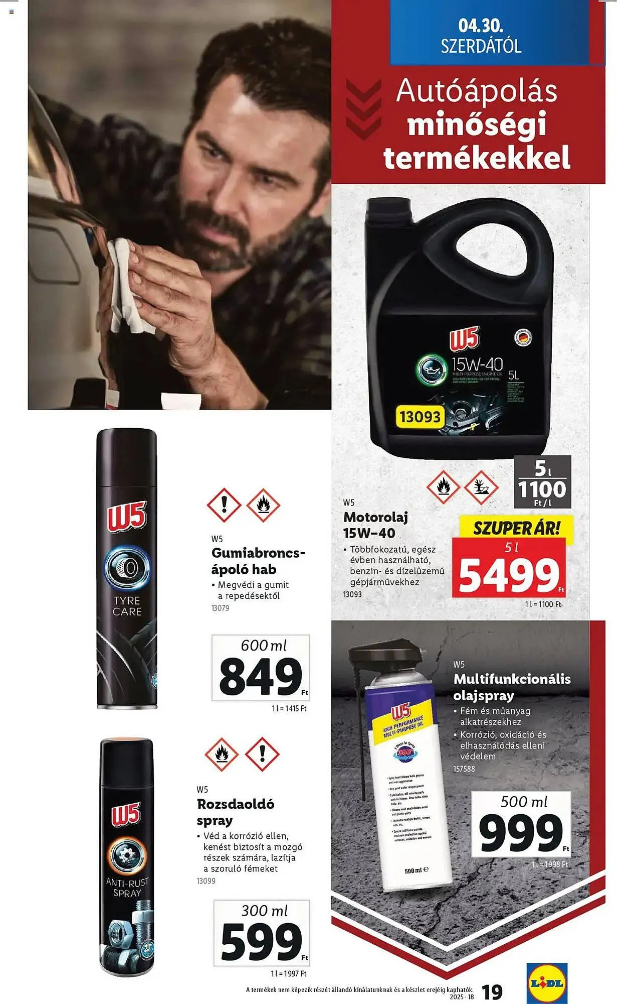 Katalógus Lidl akciós újság április 30.-tól május 7.-ig 2025. - Oldal 19