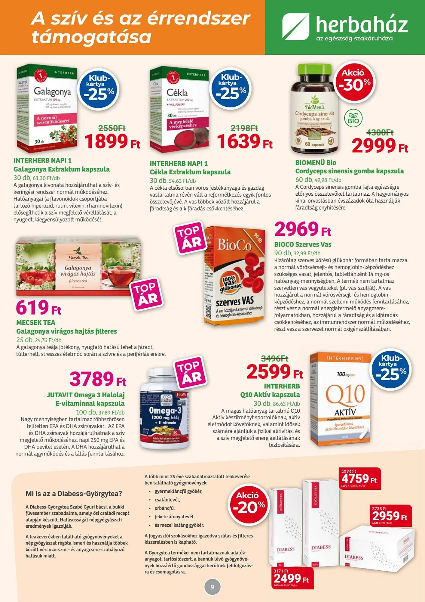 Katalógus Herbaház akciós újság május 5.-tól június 1.-ig 2025. - Oldal 9
