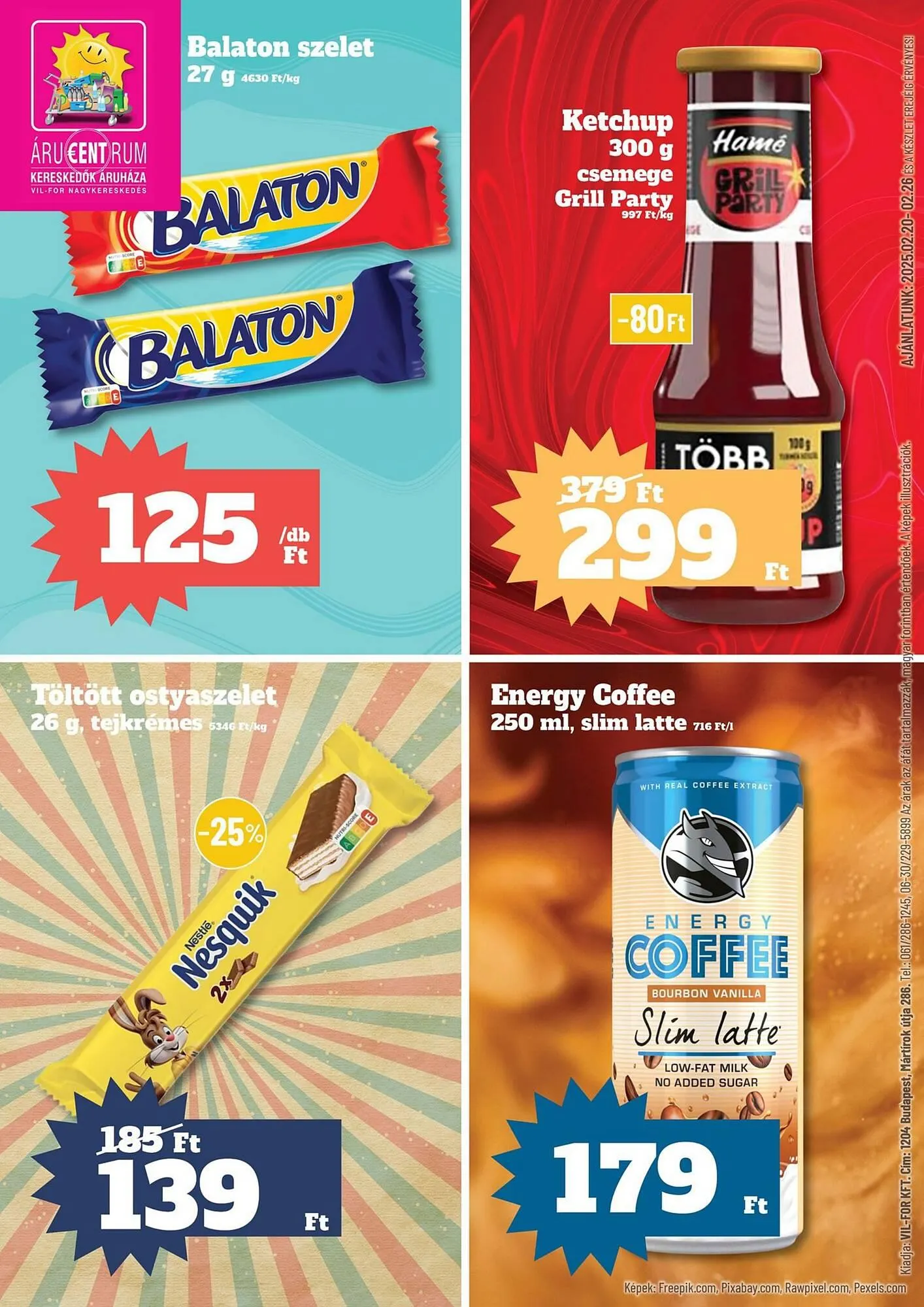 Vil-For akciós újság - 1