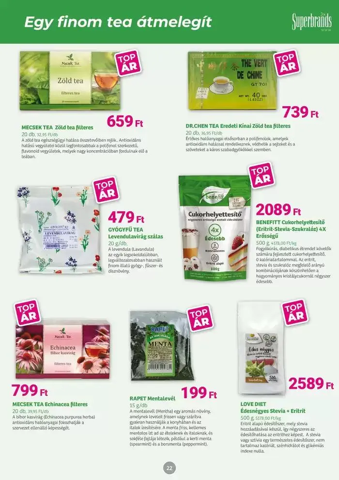 Katalógus Top Ar február 3.-tól március 2.-ig 2025. - Oldal 22