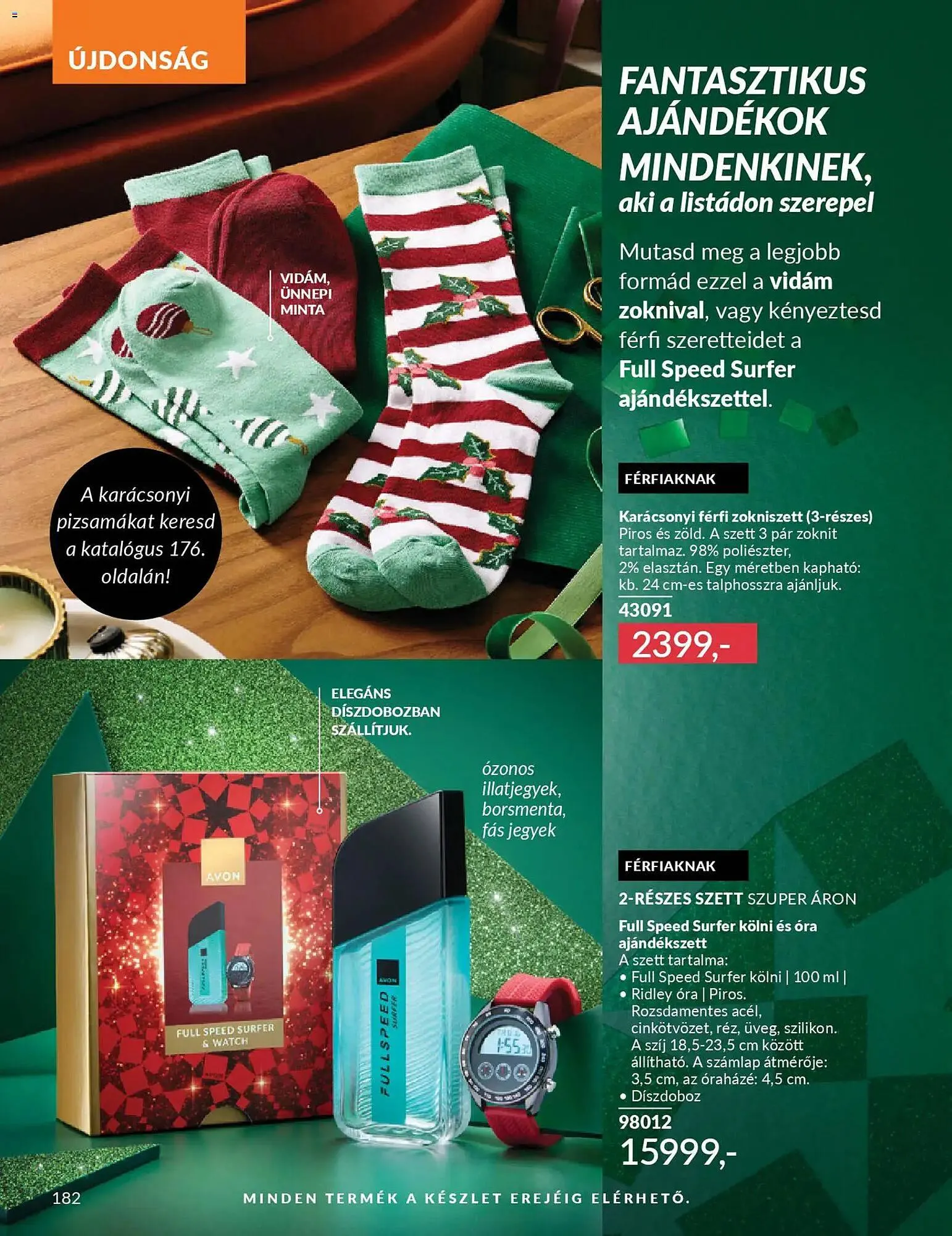 Katalógus AVON katalógus december 1.-tól december 31.-ig 2025. - Oldal 188