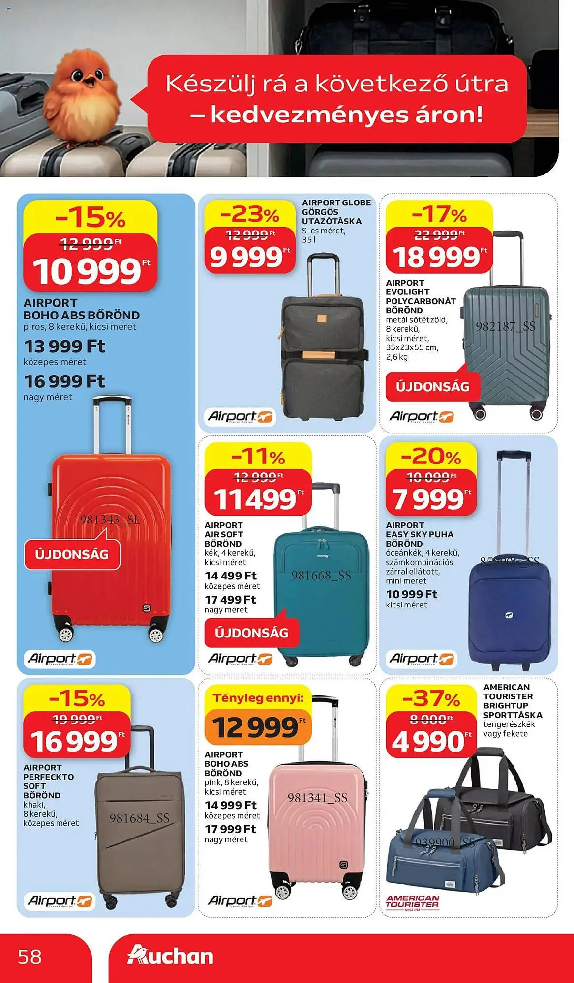 Katalógus Auchan akciós újság március 26.-tól április 8.-ig 2026. - Oldal 58