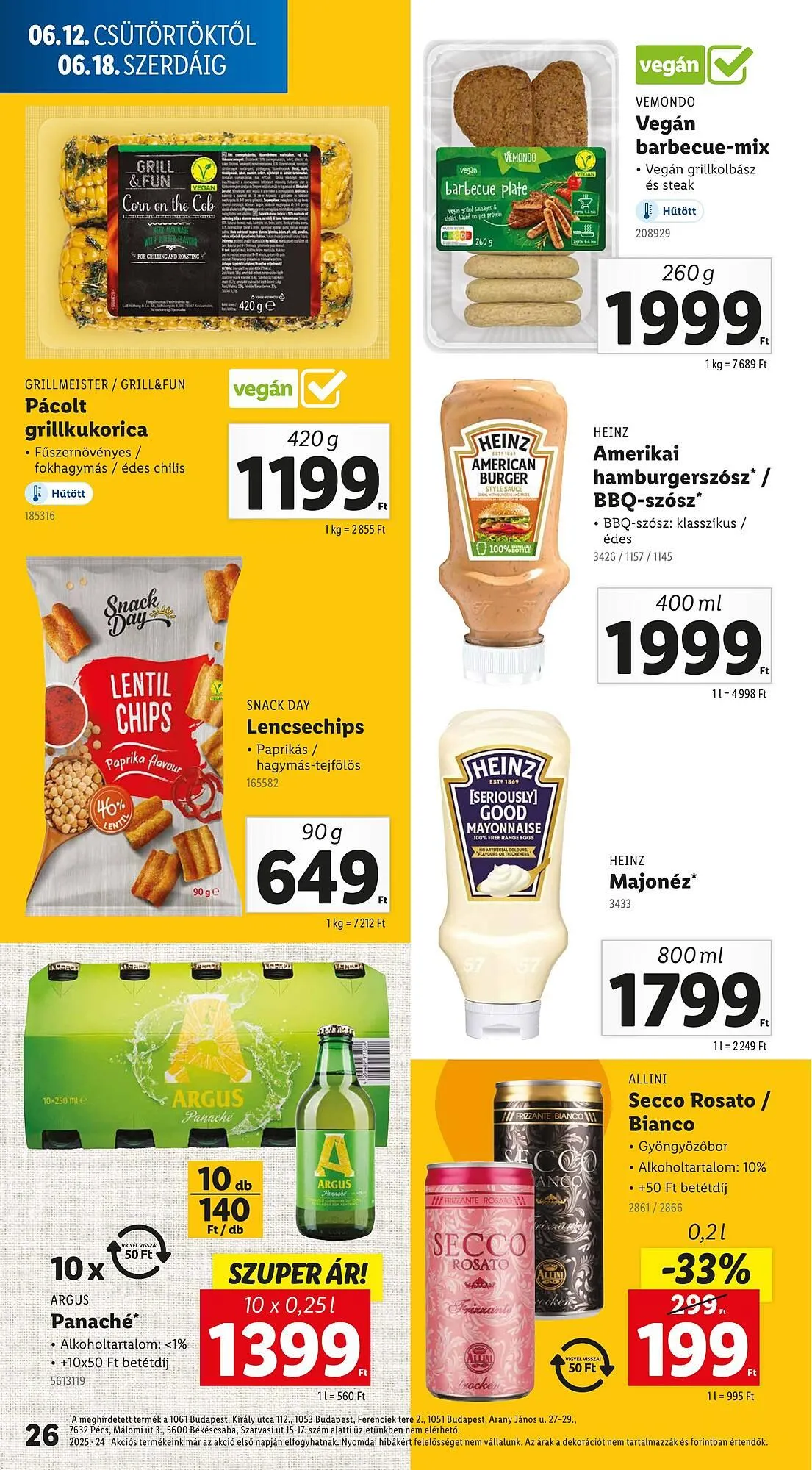 Katalógus Lidl akciós újság június 12.-tól június 18.-ig 2025. - Oldal 26
