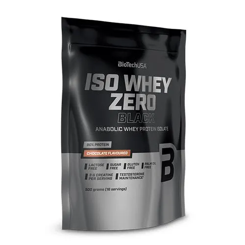 Iso Whey Zero Black tejsavófehérje - izolátum alapú italpor 500 g