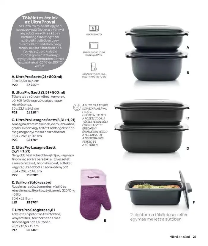 Katalógus Tupperware Autumn - Winter 2024/2025 Catalogue október 3.-tól március 23.-ig 2025. - Oldal 27