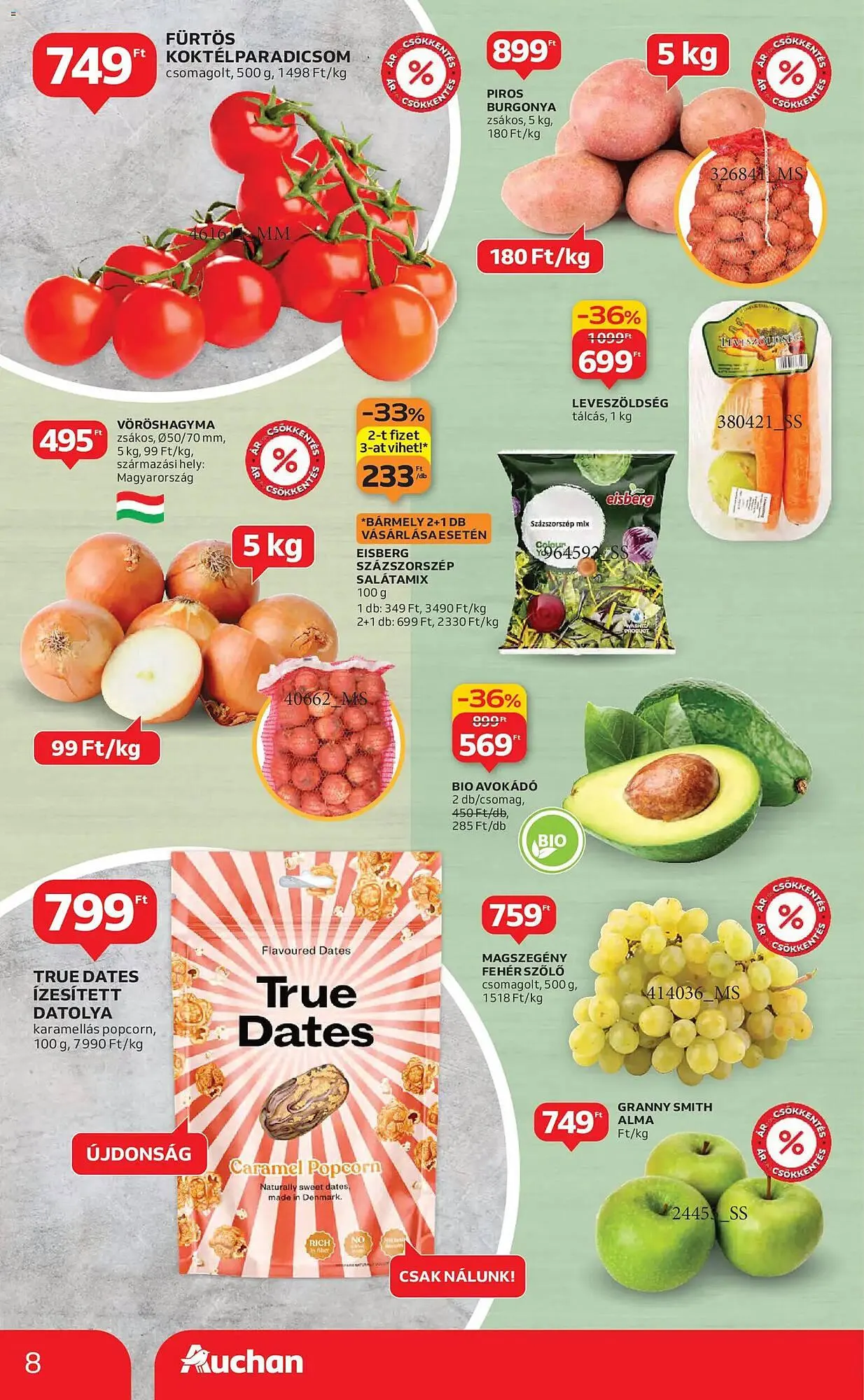 Katalógus Auchan akciós újság január 29.-tól február 4.-ig 2026. - Oldal 8