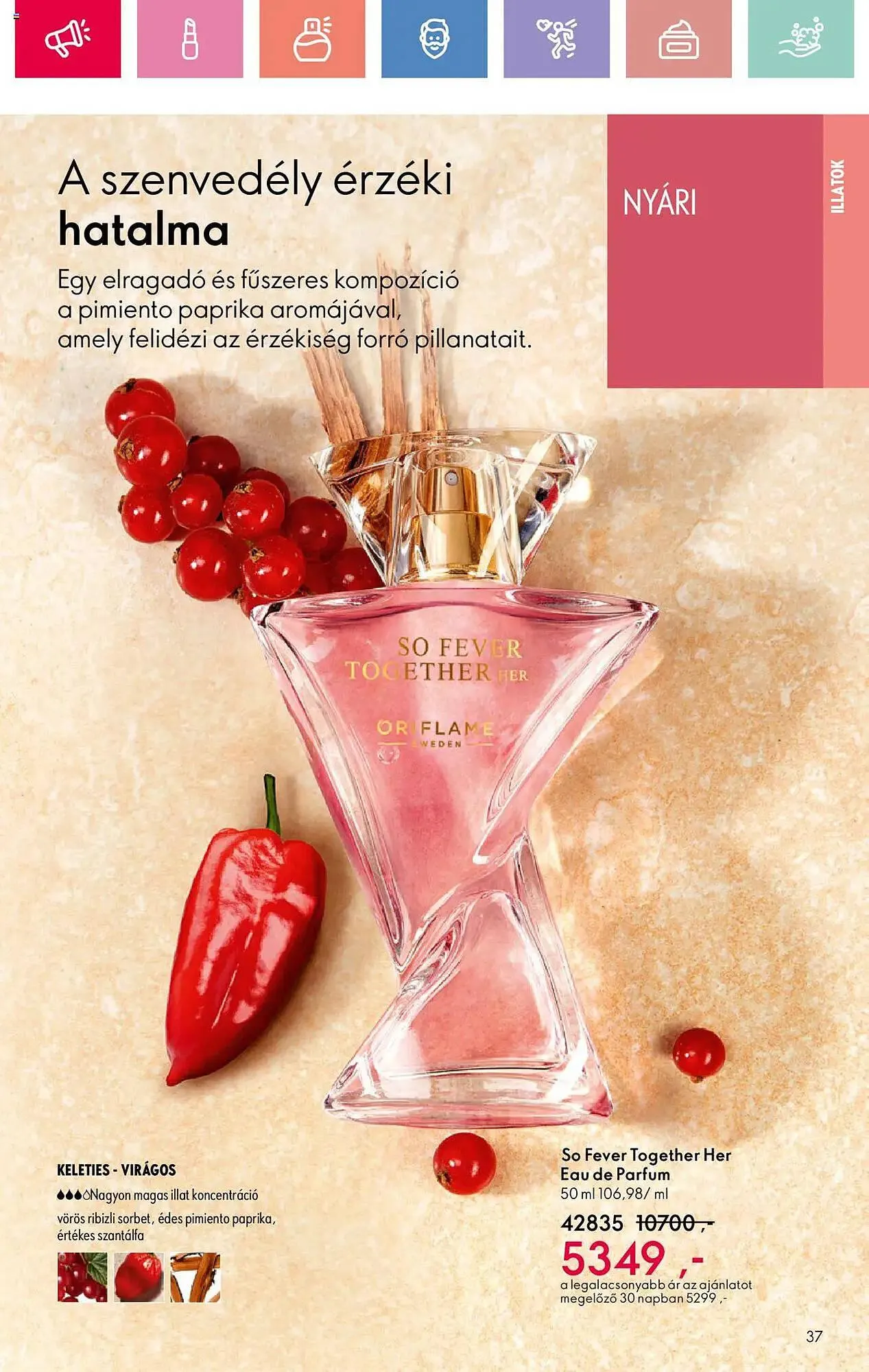 Katalógus Oriflame akciós újság június 15.-tól július 5.-ig 2025. - Oldal 37