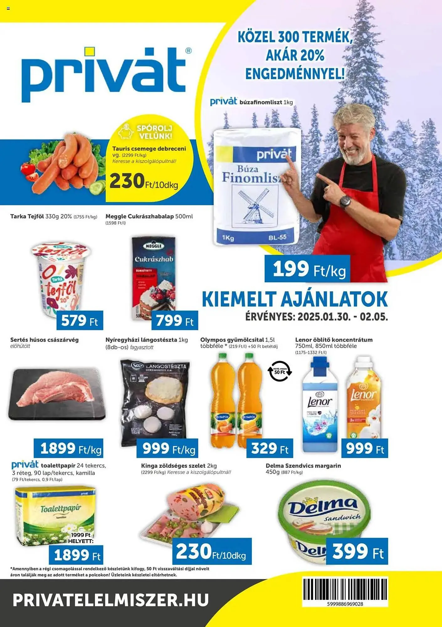 Katalógus PRIVÁT akciós újság január 30.-tól február 5.-ig 2025. - Oldal 1