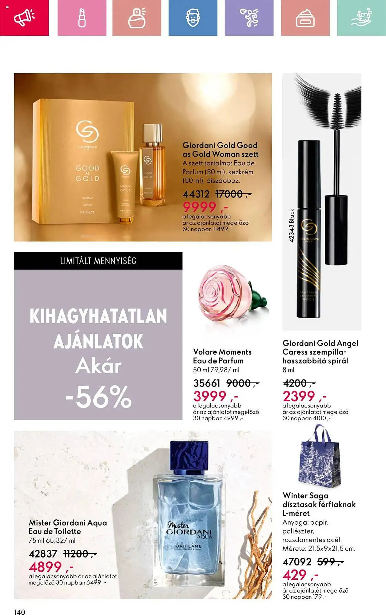 Katalógus Oriflame akciós újság április 13.-tól május 3.-ig 2025. - Oldal 140