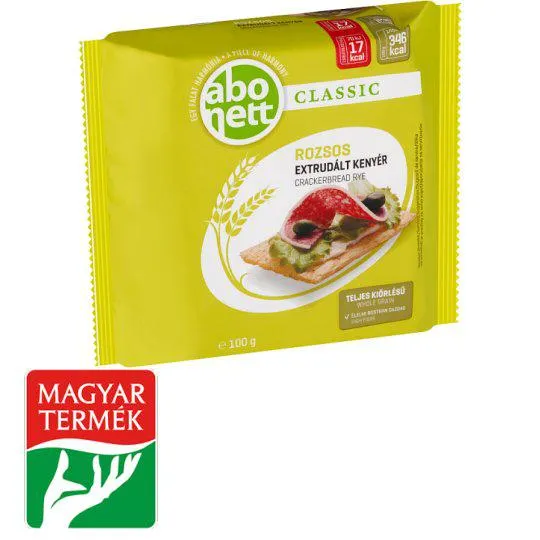Abonett Classic rozsos extrudált kenyér 100 g
