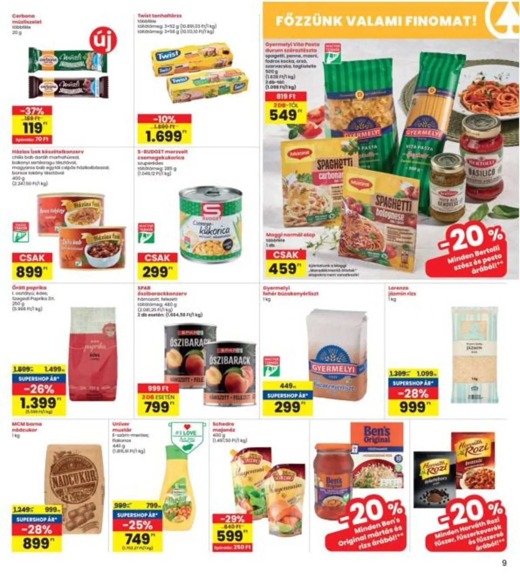 Katalógus Interspar akciós újság június 5.-tól június 11.-ig 2025. - Oldal 9