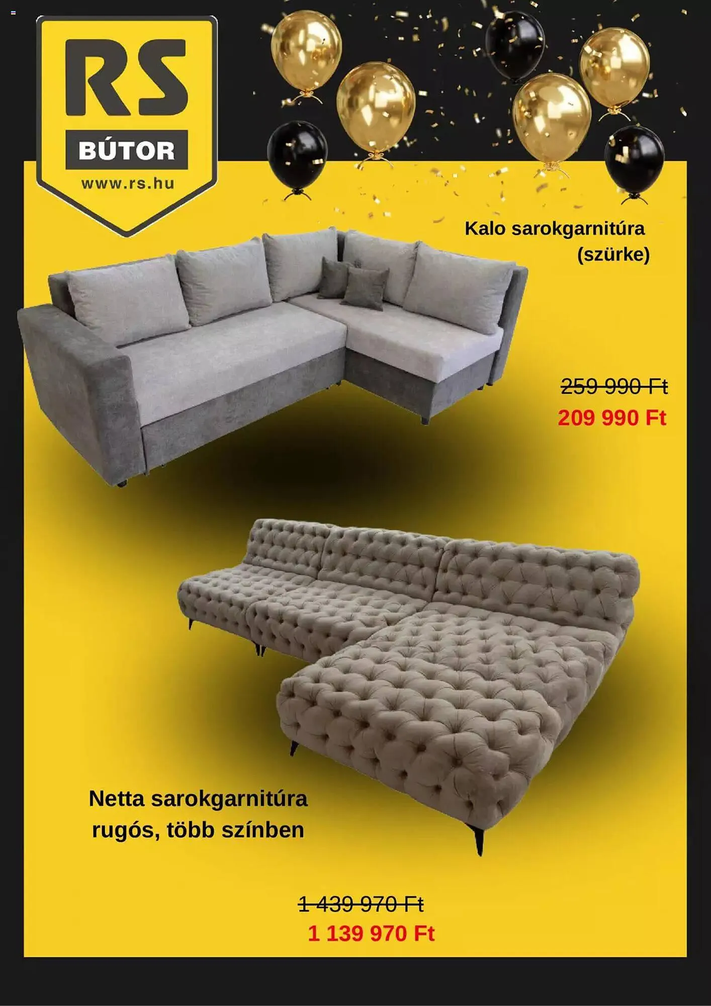 Katalógus RS Bútor akciós újság november 24.-tól november 26.-ig 2023. - Oldal 5