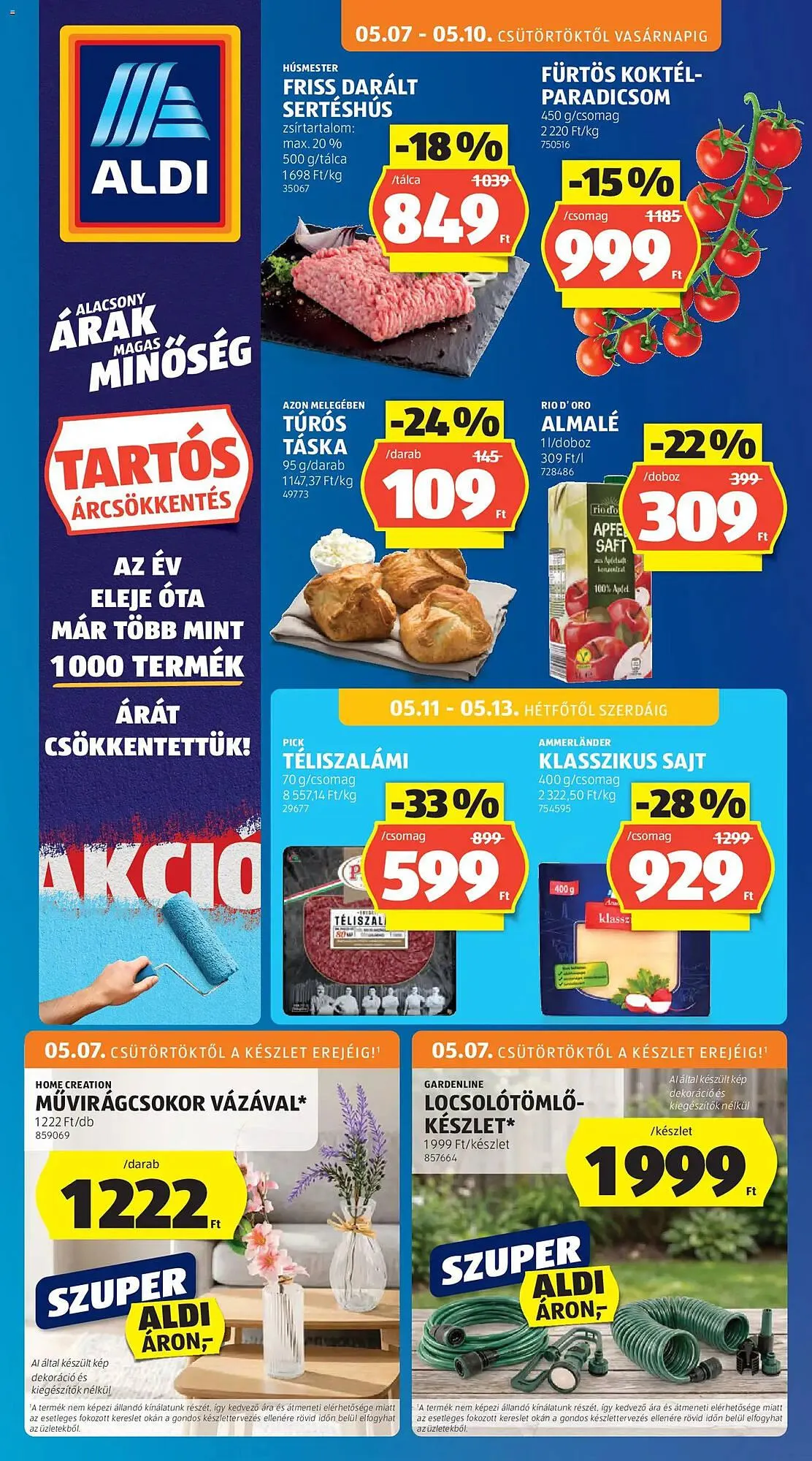 Katalógus ALDI akciós újság május 7.-tól május 13.-ig 2026. - Oldal 1