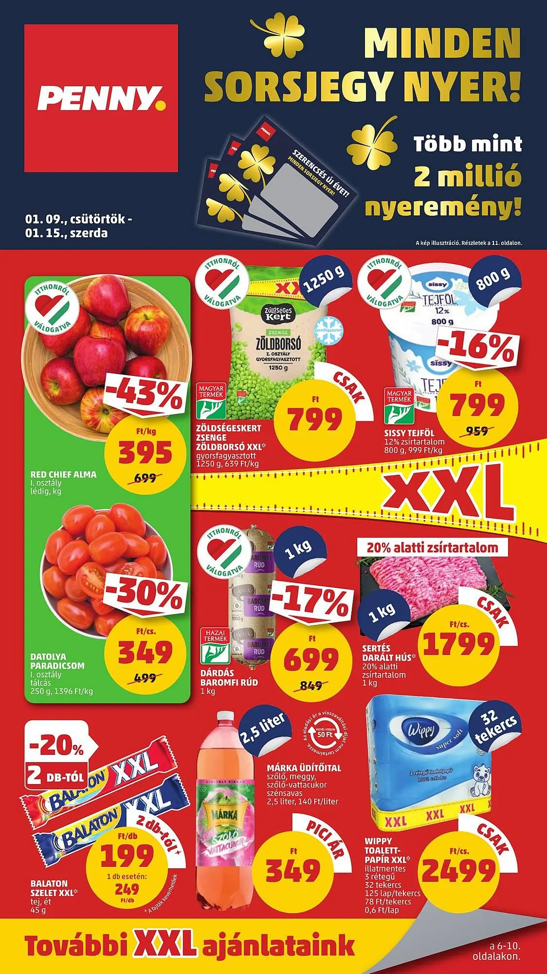 Katalógus PENNY akciós újság január 9.-tól január 15.-ig 2025. - Oldal 1