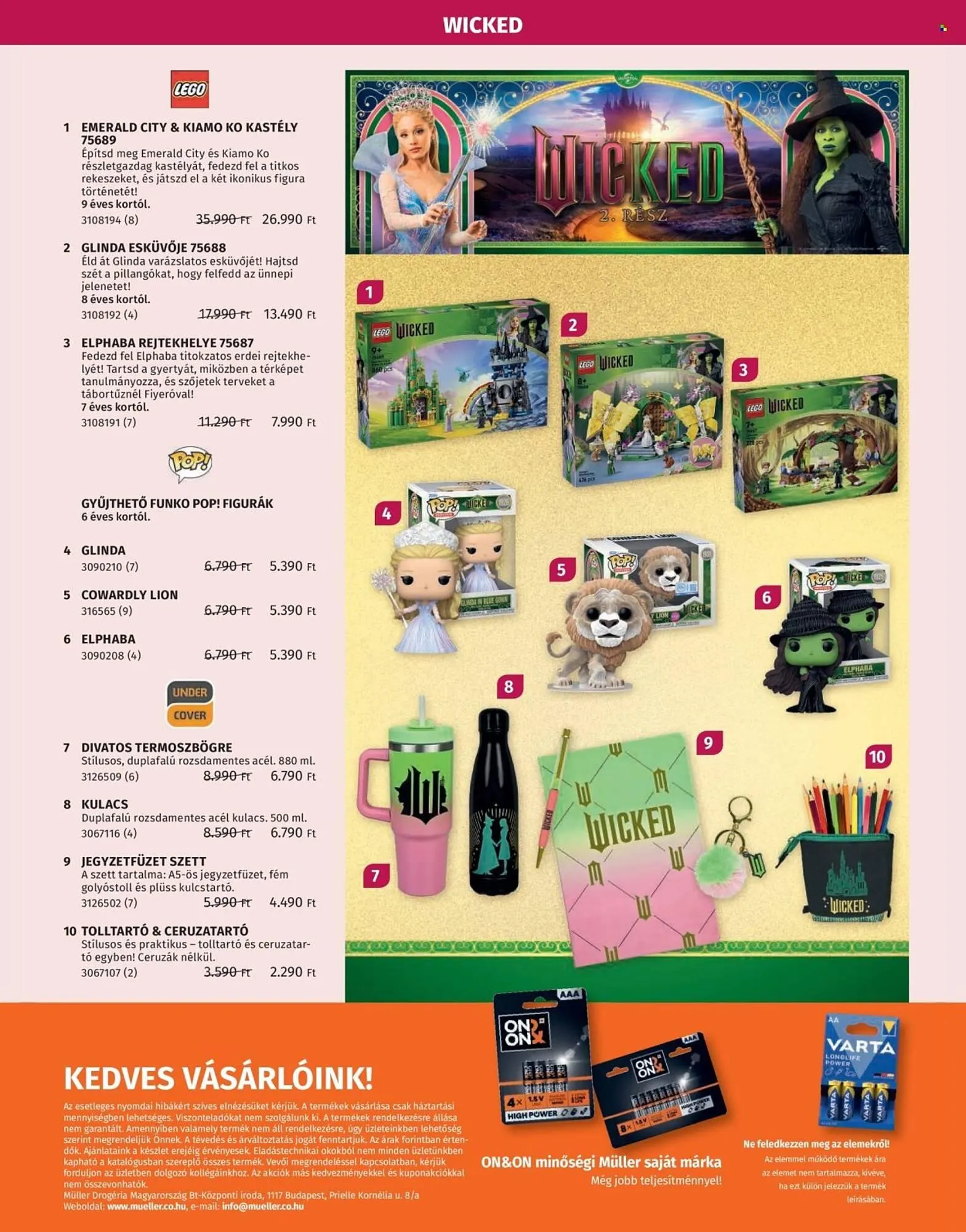 Katalógus Müller akciós újság október 27.-tól december 31.-ig 2025. - Oldal 109