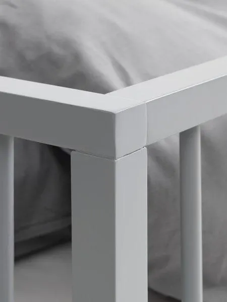 Juniorisänky GILLELEJE 90x200 harmaa