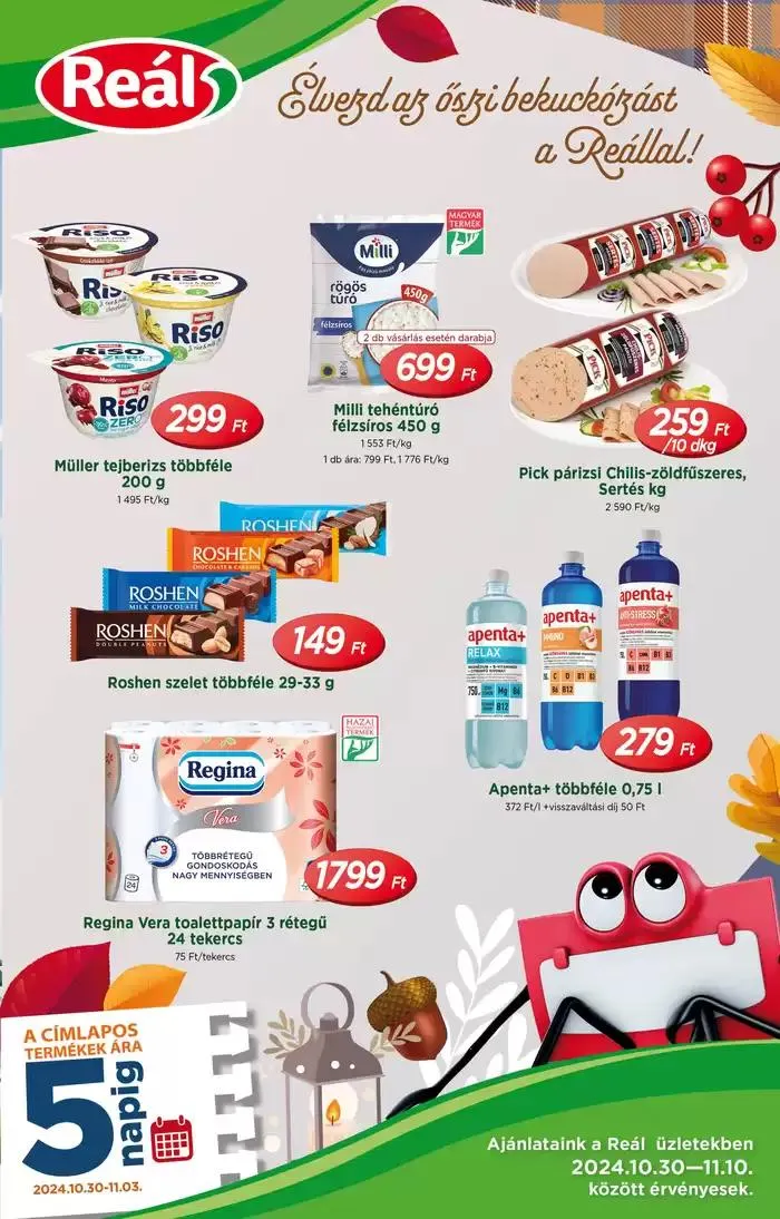 Katalógus Országos Ajánlatok október 29.-tól november 12.-ig 2024. - Oldal 1
