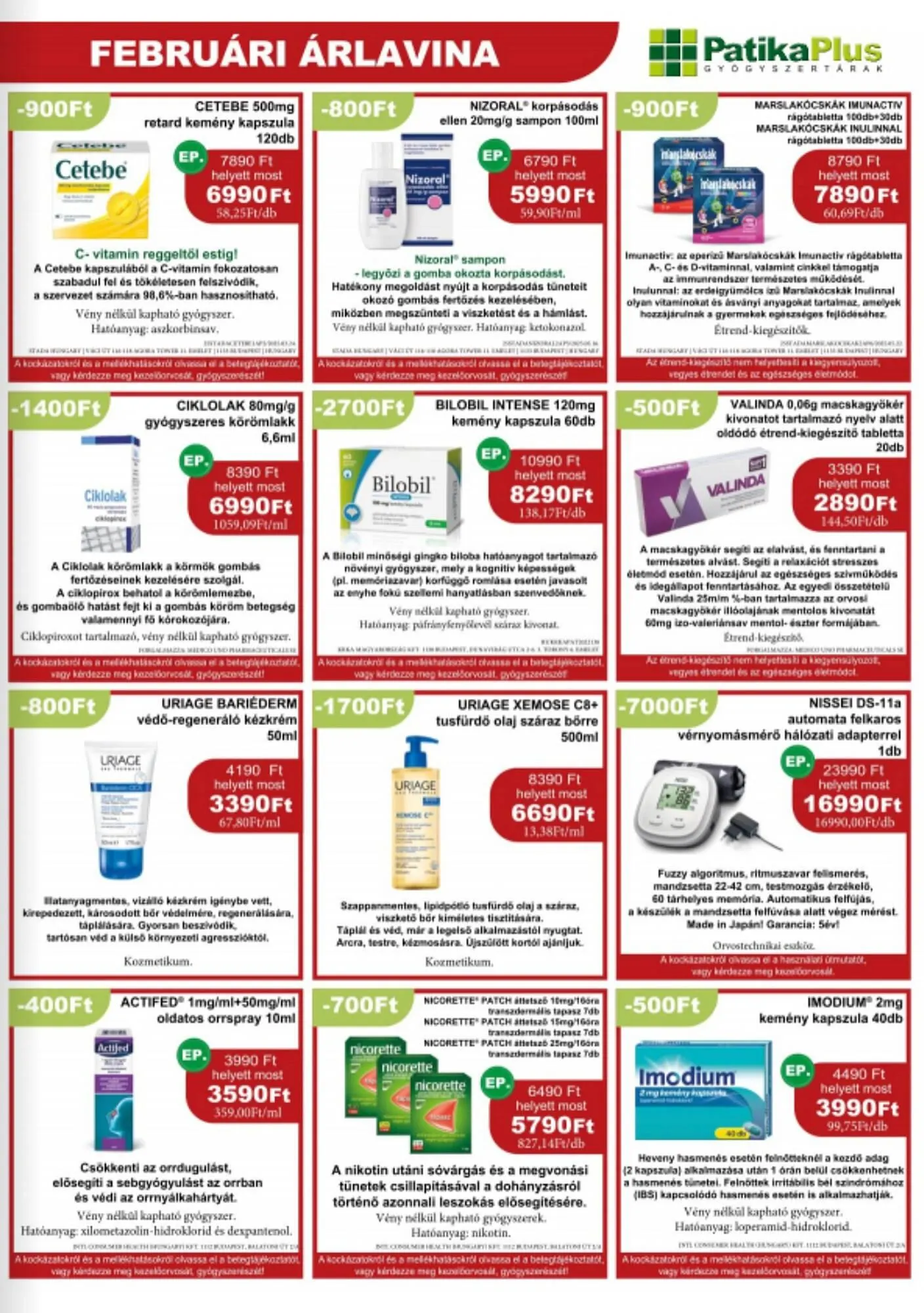 Katalógus PatikaPlus akciós újság február 1.-tól február 28.-ig 2026. - Oldal 7