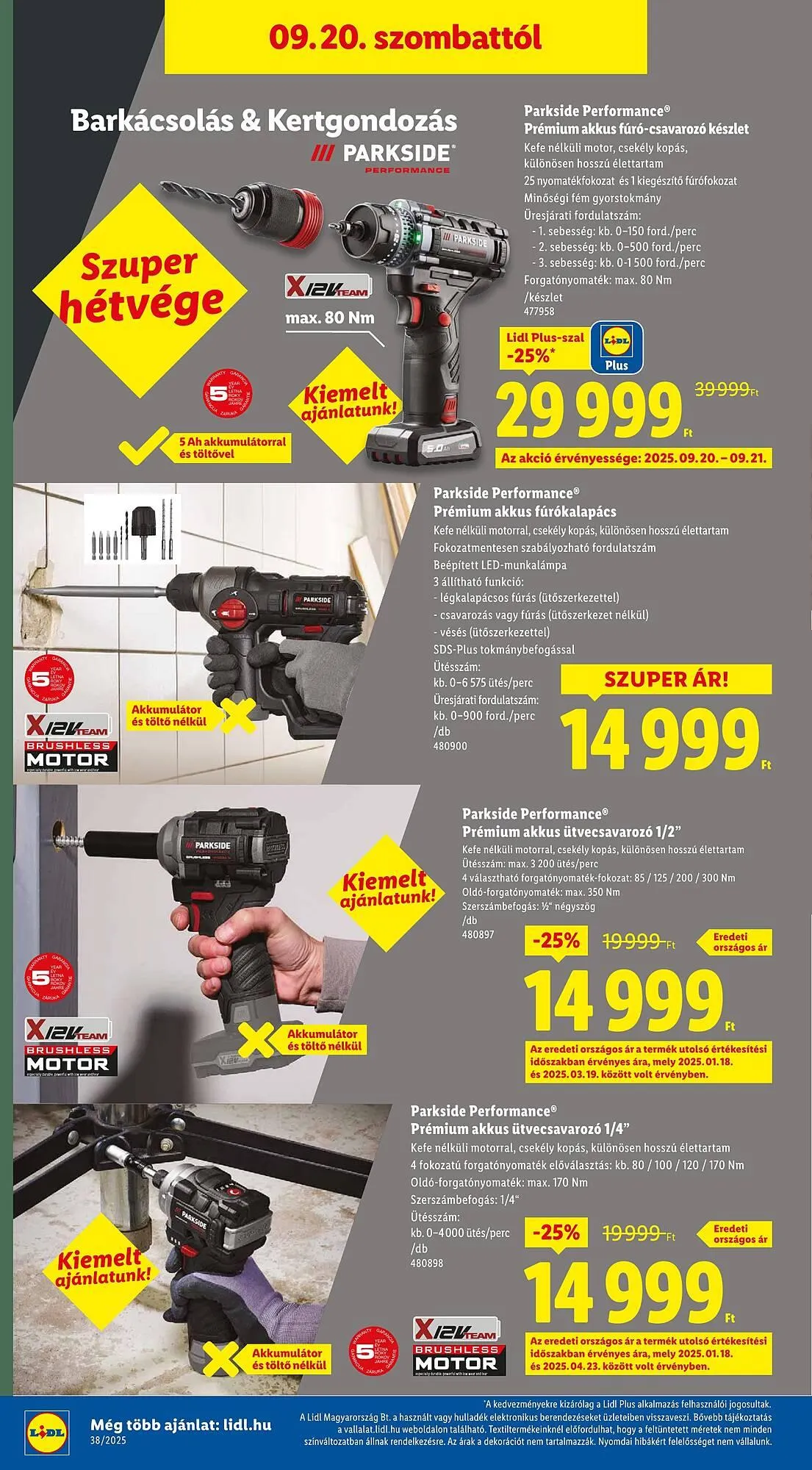 Katalógus Lidl akciós újság szeptember 11.-tól december 31.-ig 2025. - Oldal 52