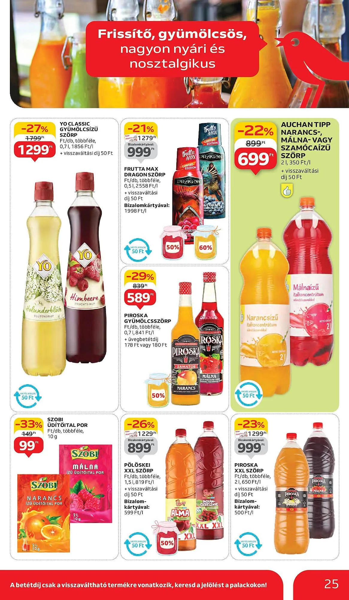 Katalógus Auchan akciós újság június 5.-tól június 11.-ig 2025. - Oldal 25