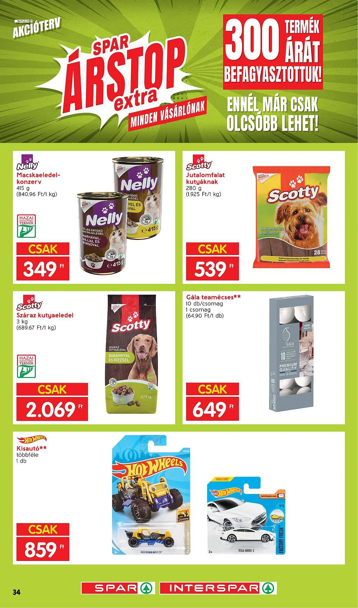 Katalógus Interspar akciós újság október 1.-tól december 31.-ig 2023. - Oldal 34