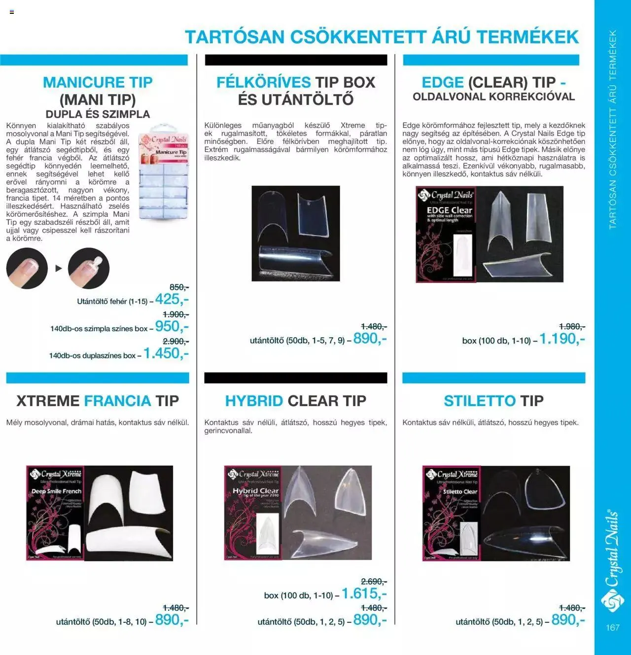 Katalógus Crystal Nails - Nagykatalógus 22/23 március 8.-tól december 31.-ig 2023. - Oldal 167