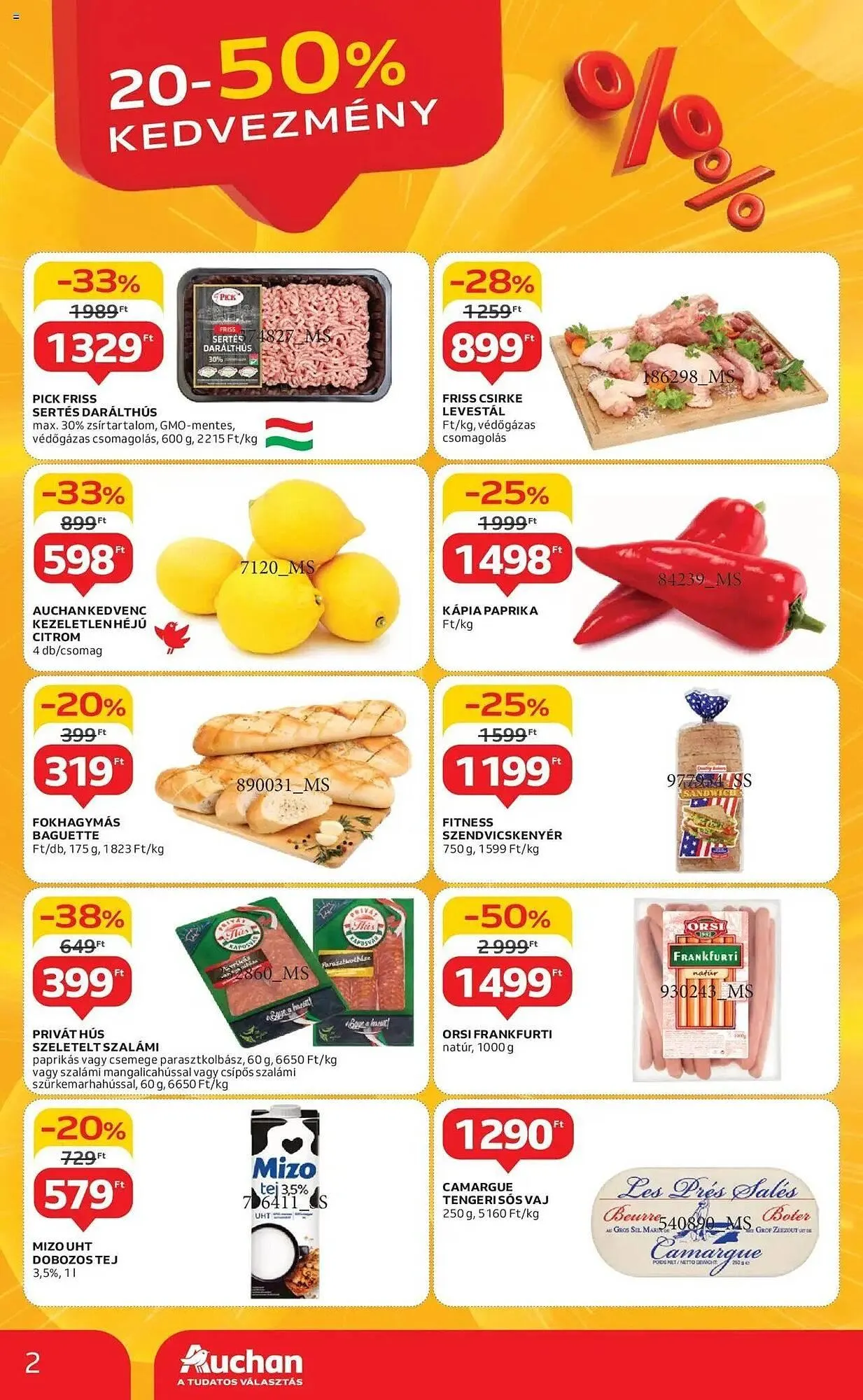 Katalógus Auchan akciós újság április 10.-tól április 16.-ig 2025. - Oldal 2