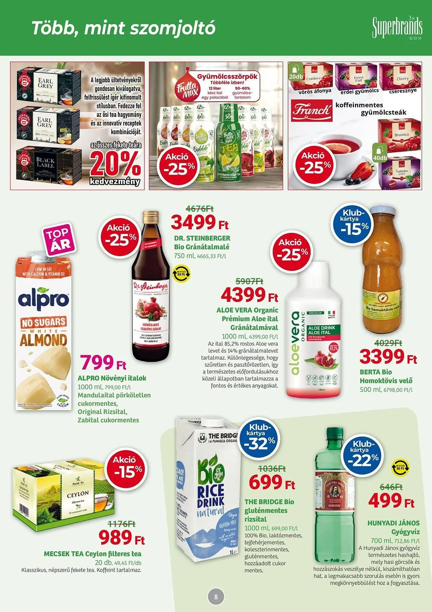 Katalógus Herbaház akciós újság november 3.-tól november 30.-ig 2025. - Oldal 8