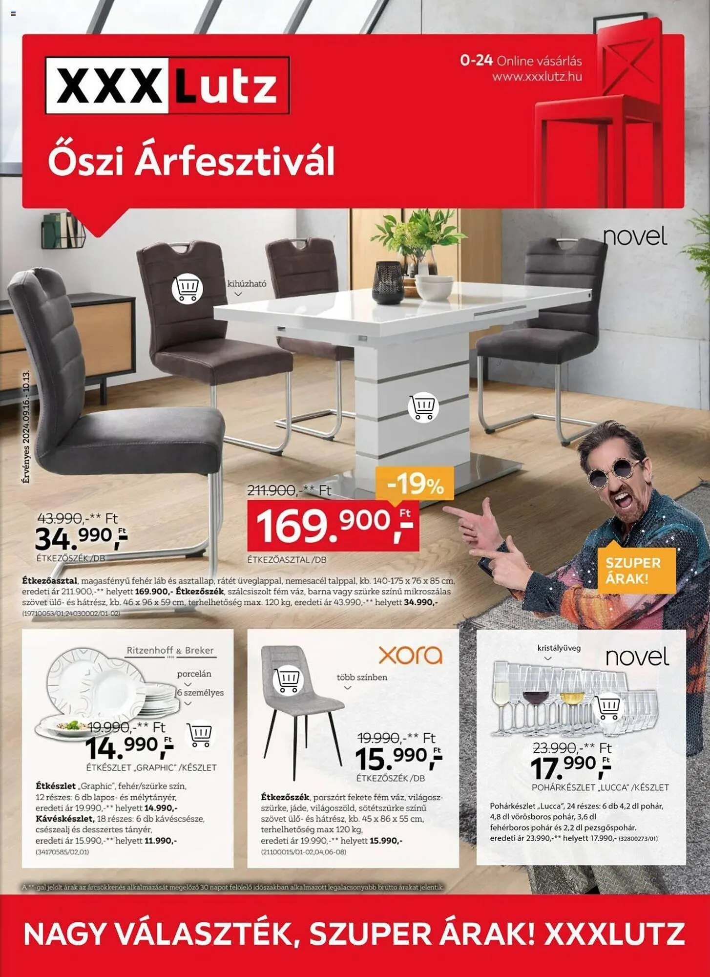 Katalógus XXXLutz akciós újság szeptember 16.-tól október 13.-ig 2024. - Oldal 1