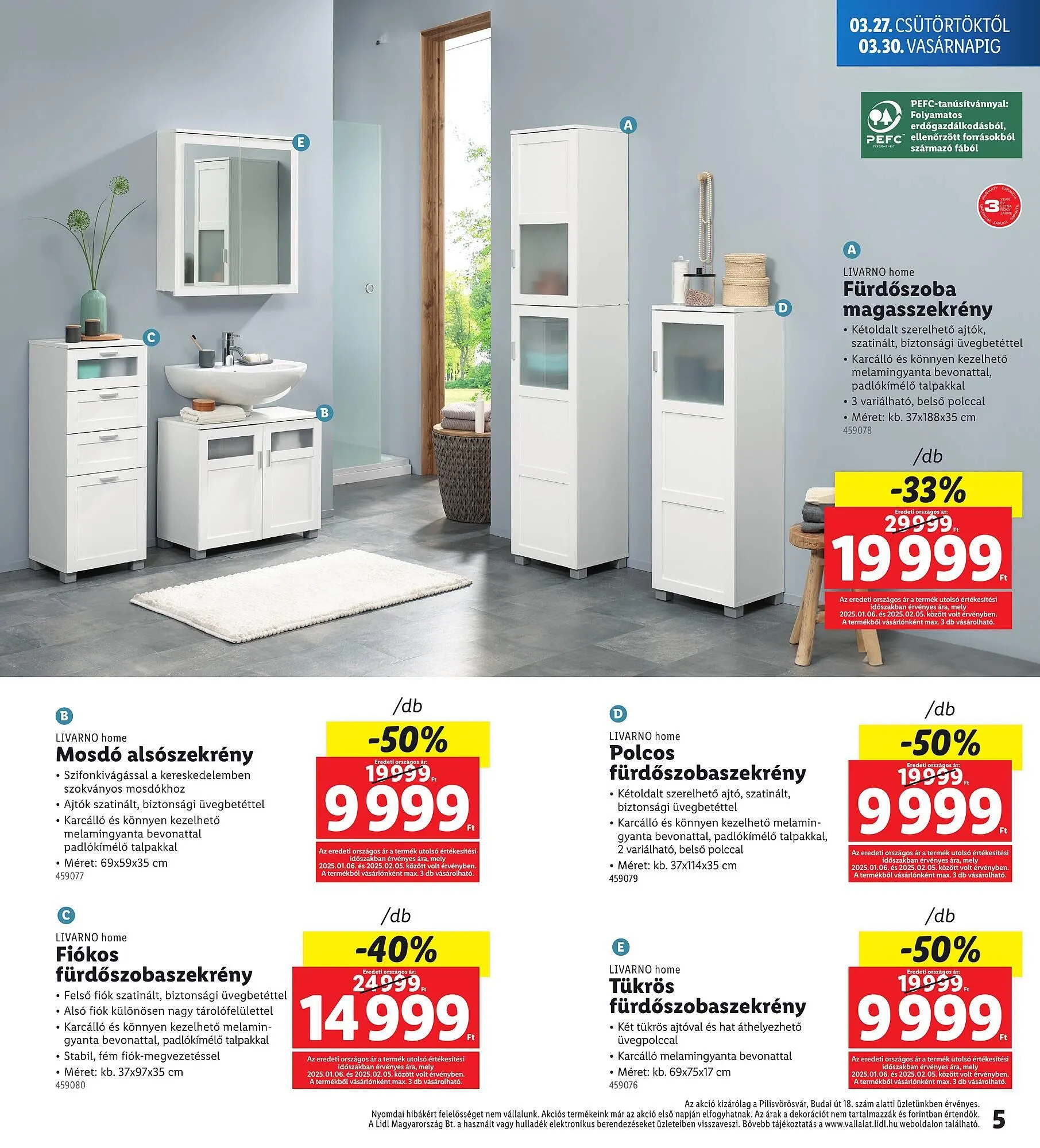 Katalógus Lidl akciós újság március 27.-tól március 30.-ig 2025. - Oldal 5