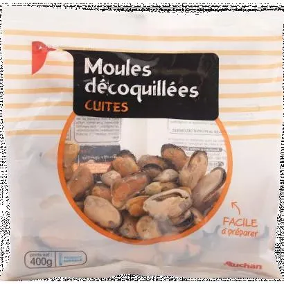 Auchan boiled mussels 400 g