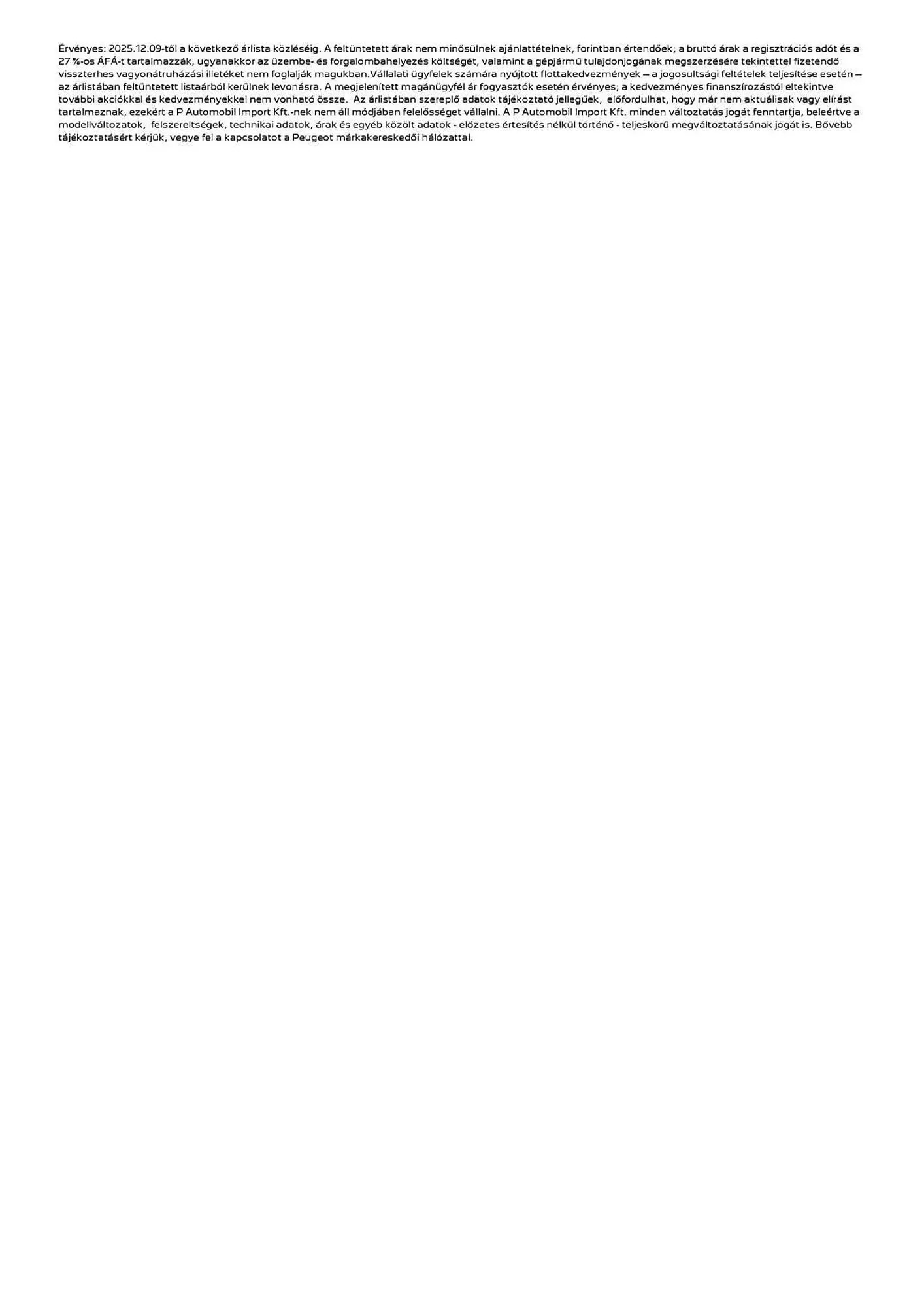 Katalógus Peugeot akciós újság április 4.-tól július 9.-ig 2026. - Oldal 5