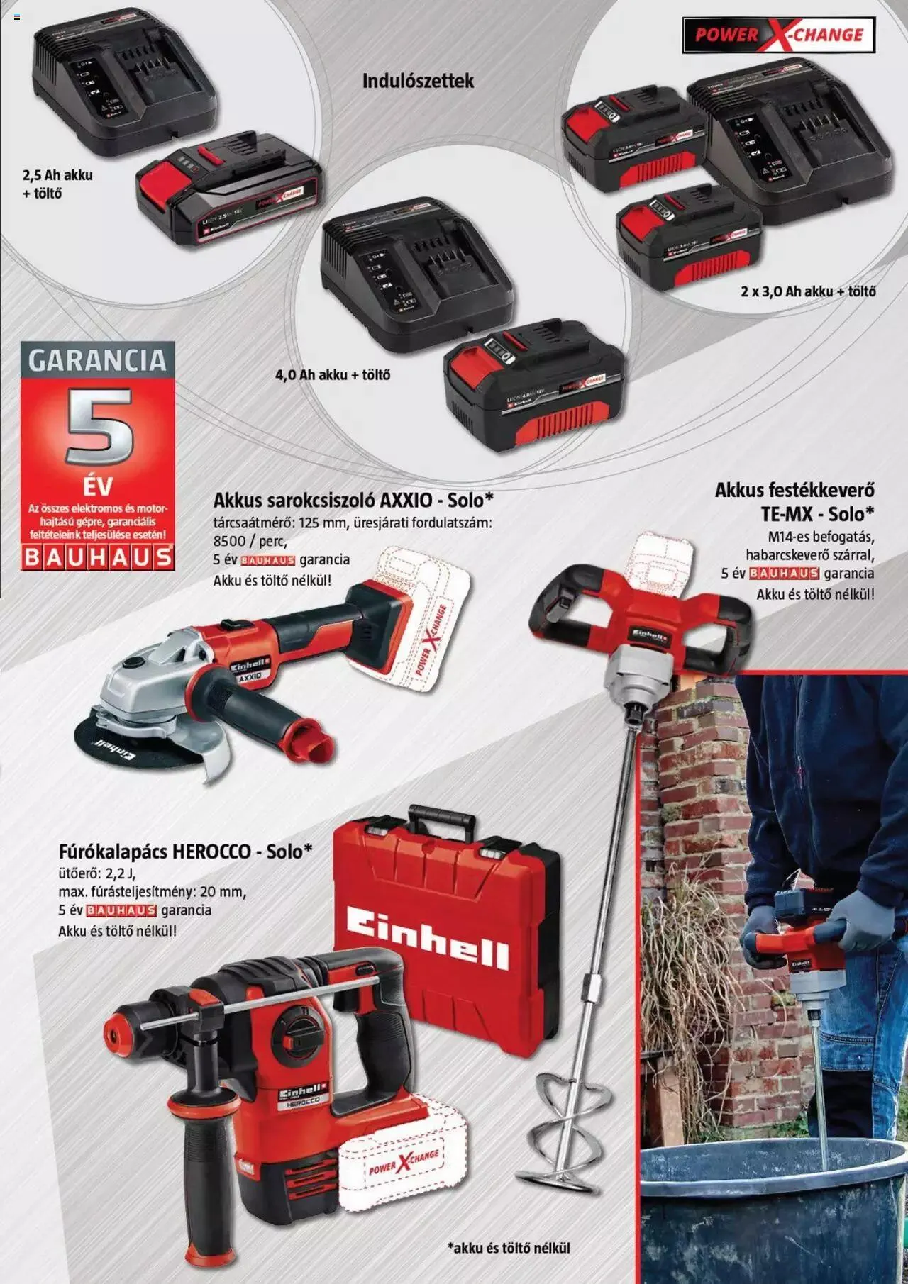 Katalógus Bauhaus - Szerszámgépek, műhelyberendezések december 1.-tól december 31.-ig 2023. - Oldal 5