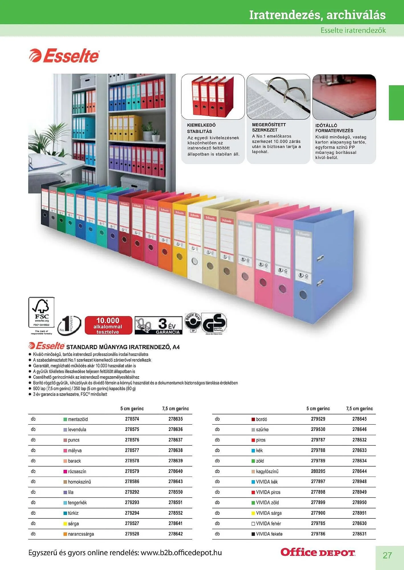 Katalógus Office Depot akciós újság május 9.-tól december 31.-ig 2026. - Oldal 27