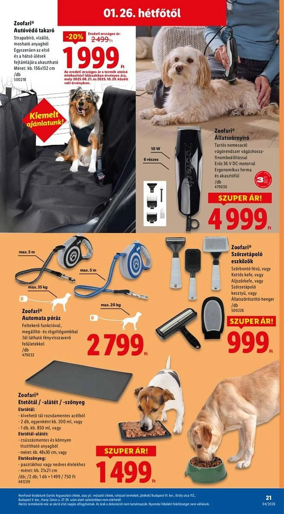 Katalógus Lidl akciós újság január 22.-tól január 28.-ig 2026. - Oldal 21