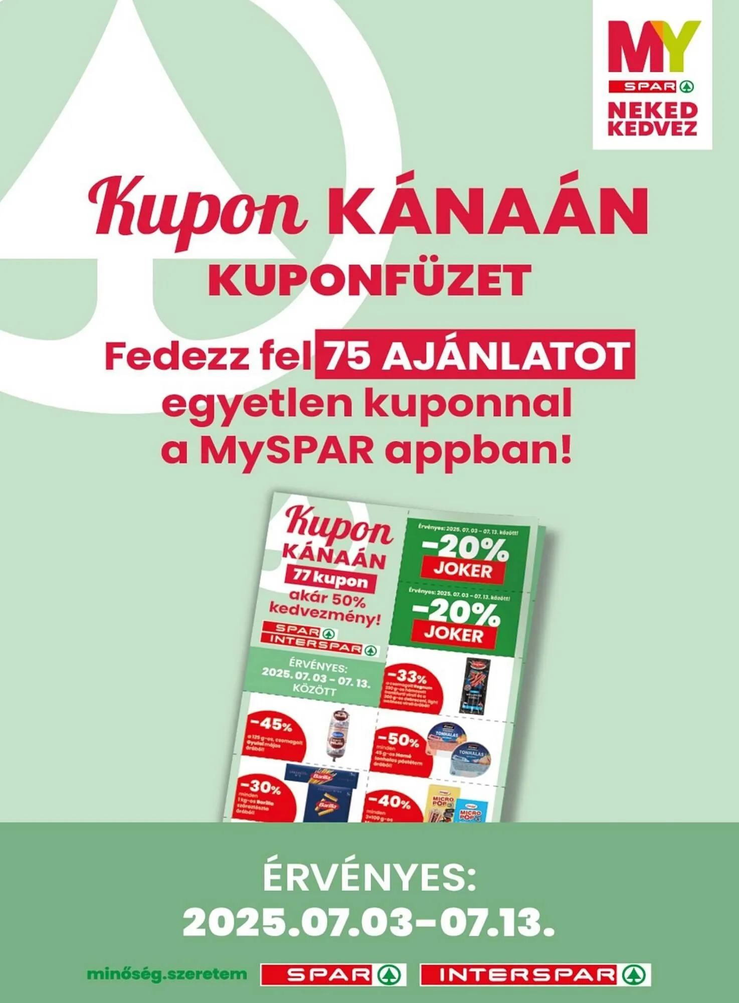 Katalógus Spar akciós újság július 3.-tól július 9.-ig 2025. - Oldal 2