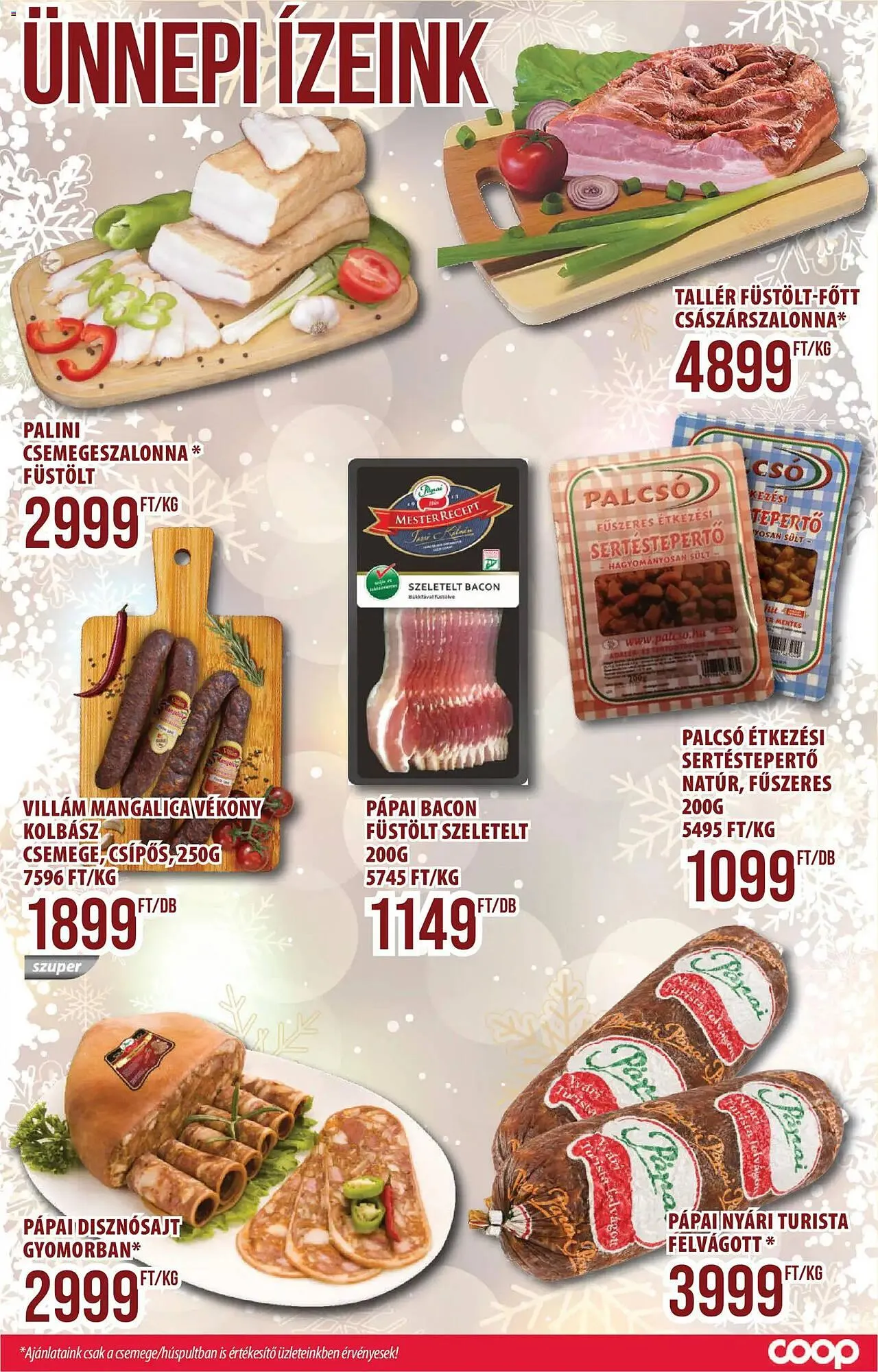 Katalógus Coop akciós újság december 11.-tól december 13.-ig 2025. - Oldal 3