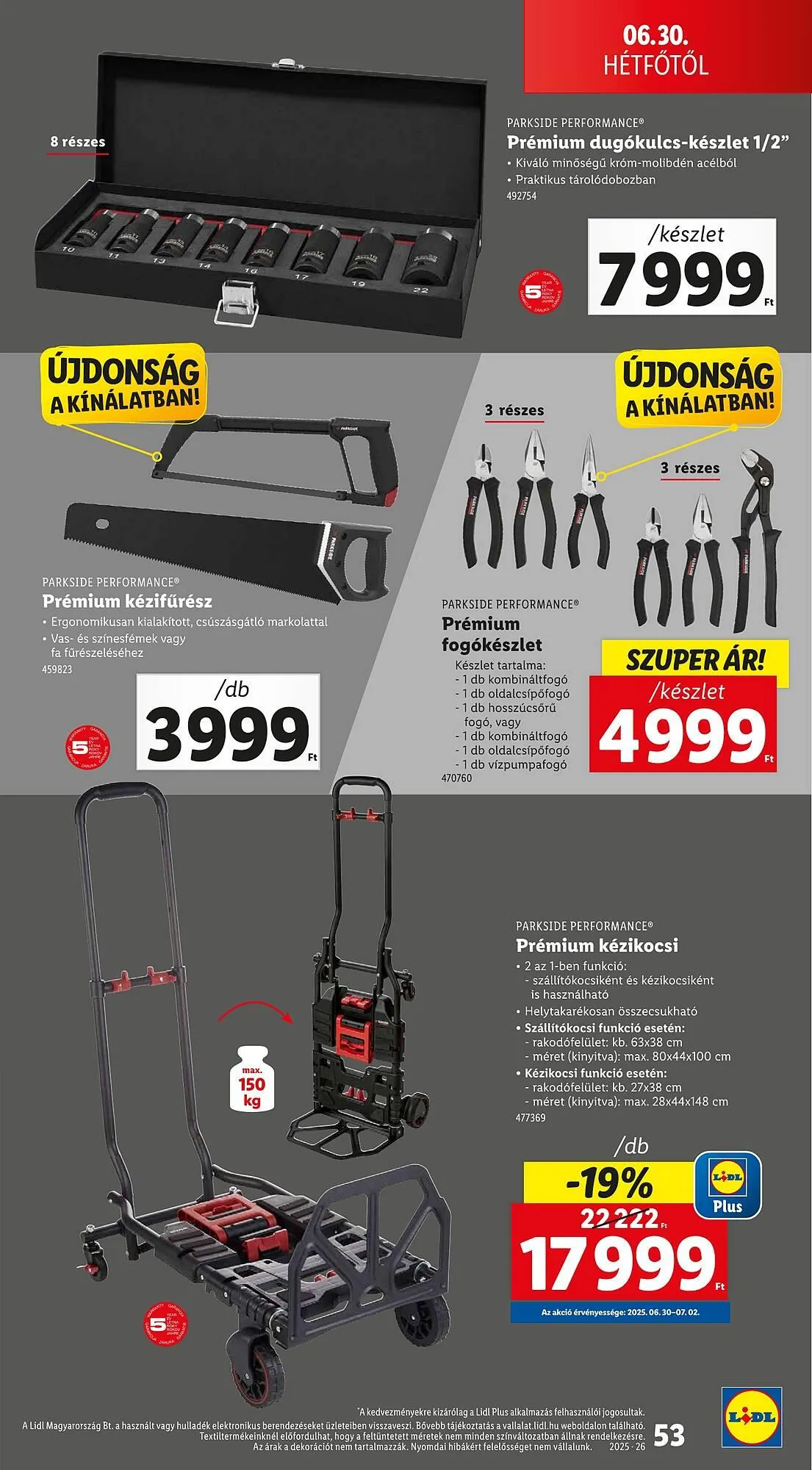 Katalógus Lidl akciós újság június 26.-tól július 2.-ig 2025. - Oldal 53