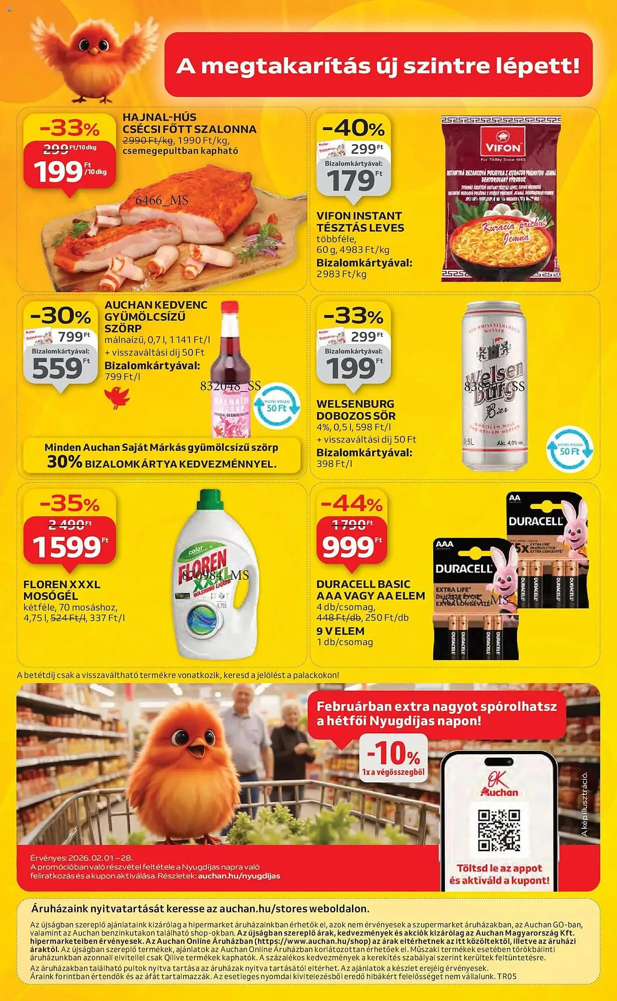 Katalógus Auchan akciós újság január 29.-tól február 4.-ig 2026. - Oldal 38