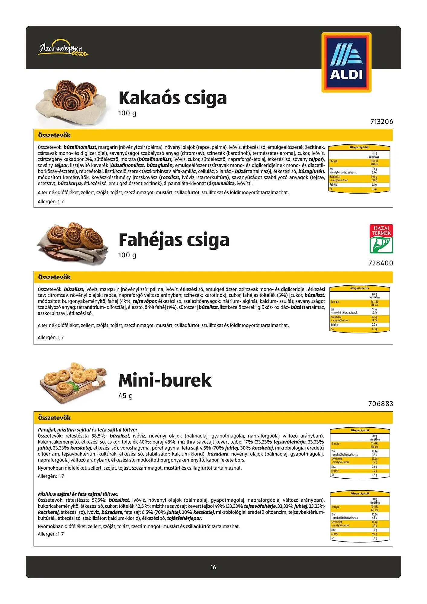Katalógus ALDI akciós újság január 23.-tól február 19.-ig 2025. - Oldal 16