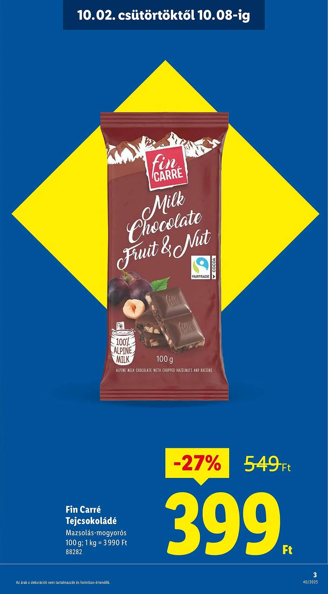 Katalógus Lidl akciós újság október 2.-tól október 8.-ig 2025. - Oldal 3