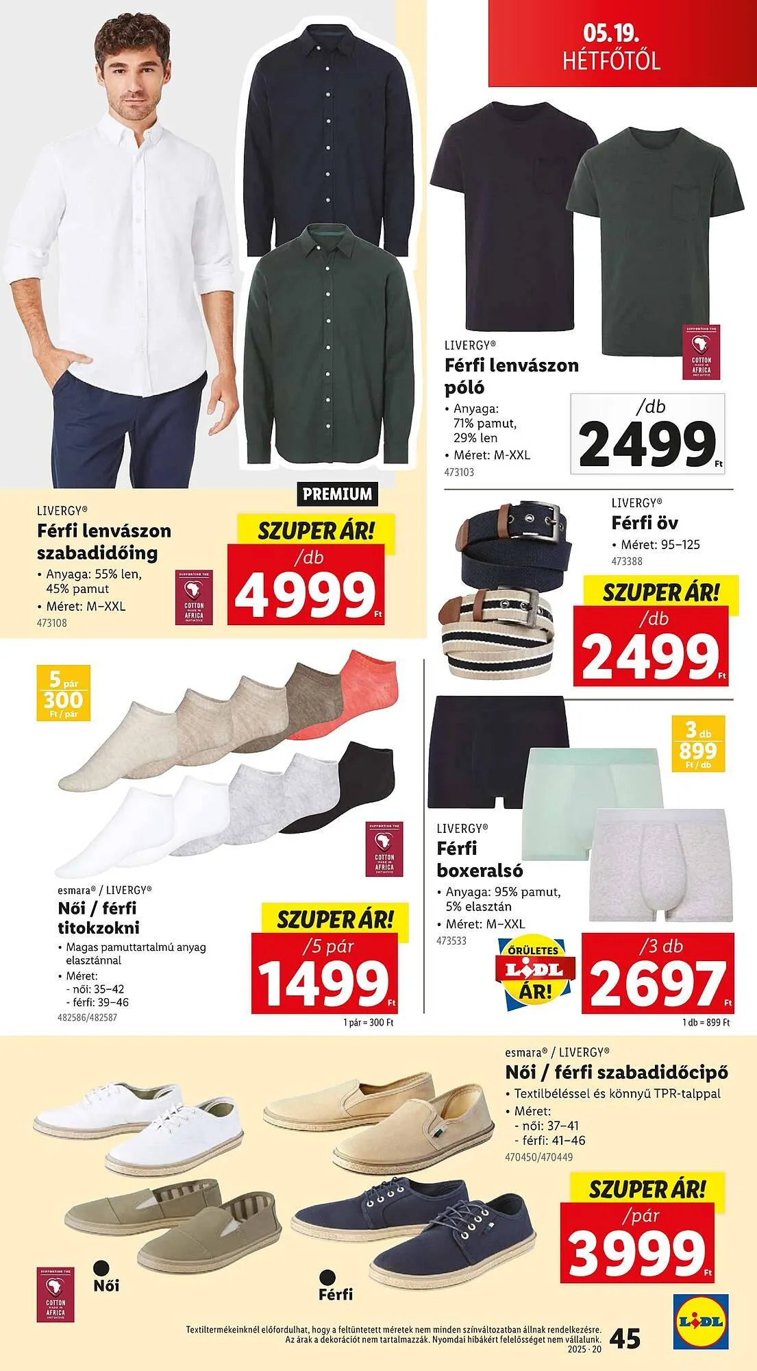 Katalógus Lidl akciós újság május 15.-tól május 21.-ig 2025. - Oldal 45