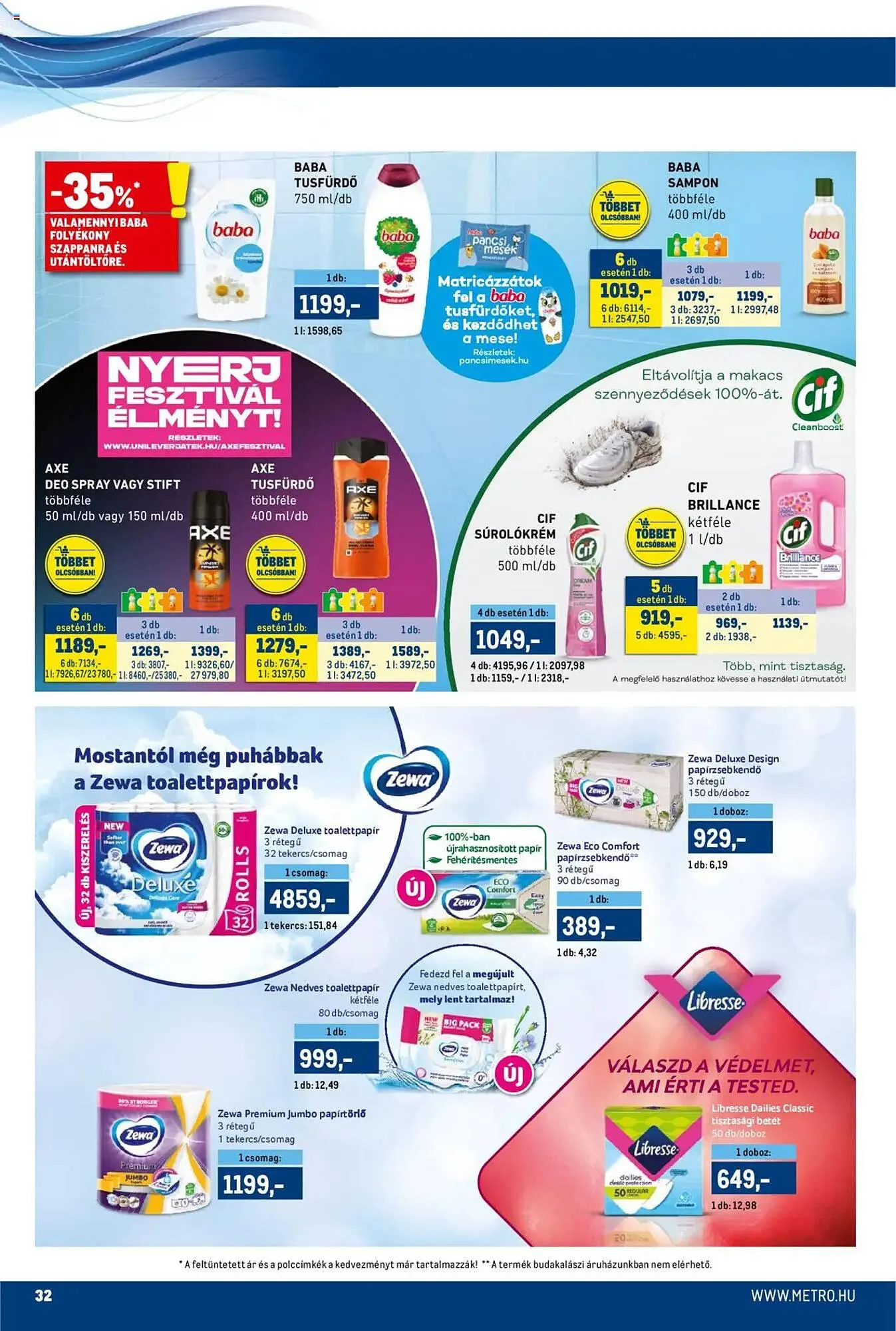 Katalógus Metro akciós újság július 1.-tól július 14.-ig 2025. - Oldal 32